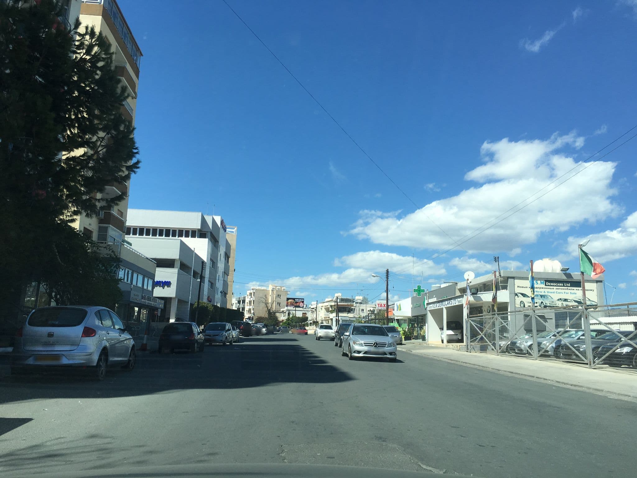 Street view near Sylva Hotel, Limassol — © volmart (CC BY-SA · Mapillary)