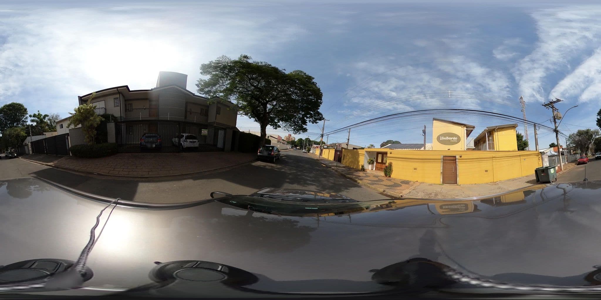Street view near Pousada Universitária Barão Geraldo, Campinas — © jmfaria (CC BY-SA · Mapillary)