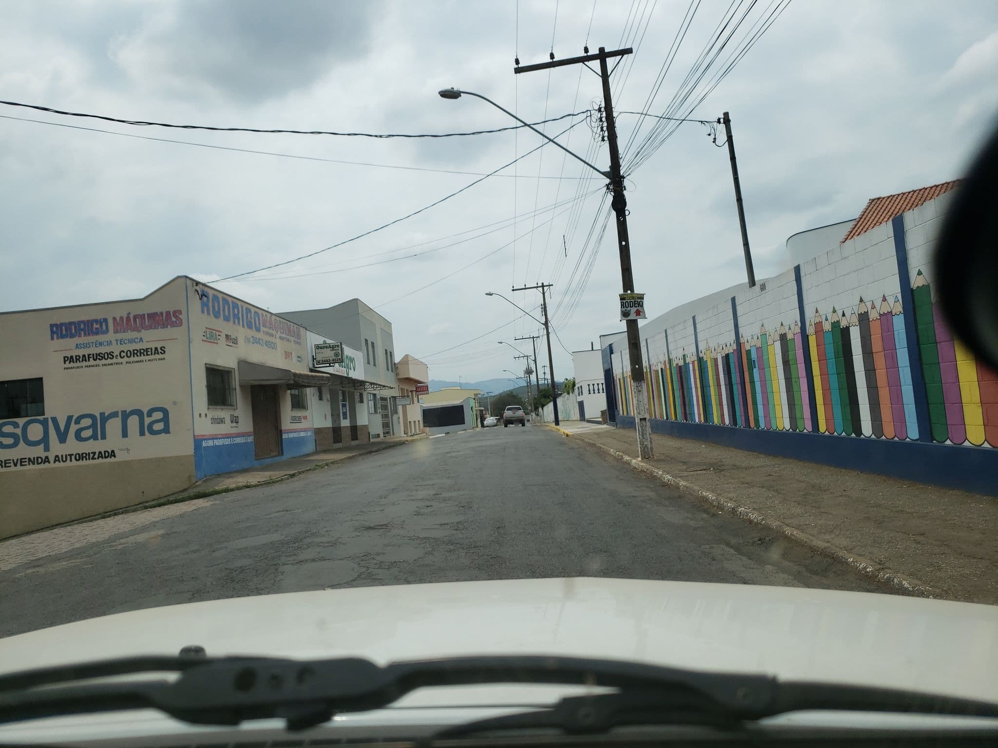 Street view near Hotel 4 Estações, Jacutinga — © gchiorato (CC BY-SA · Mapillary)