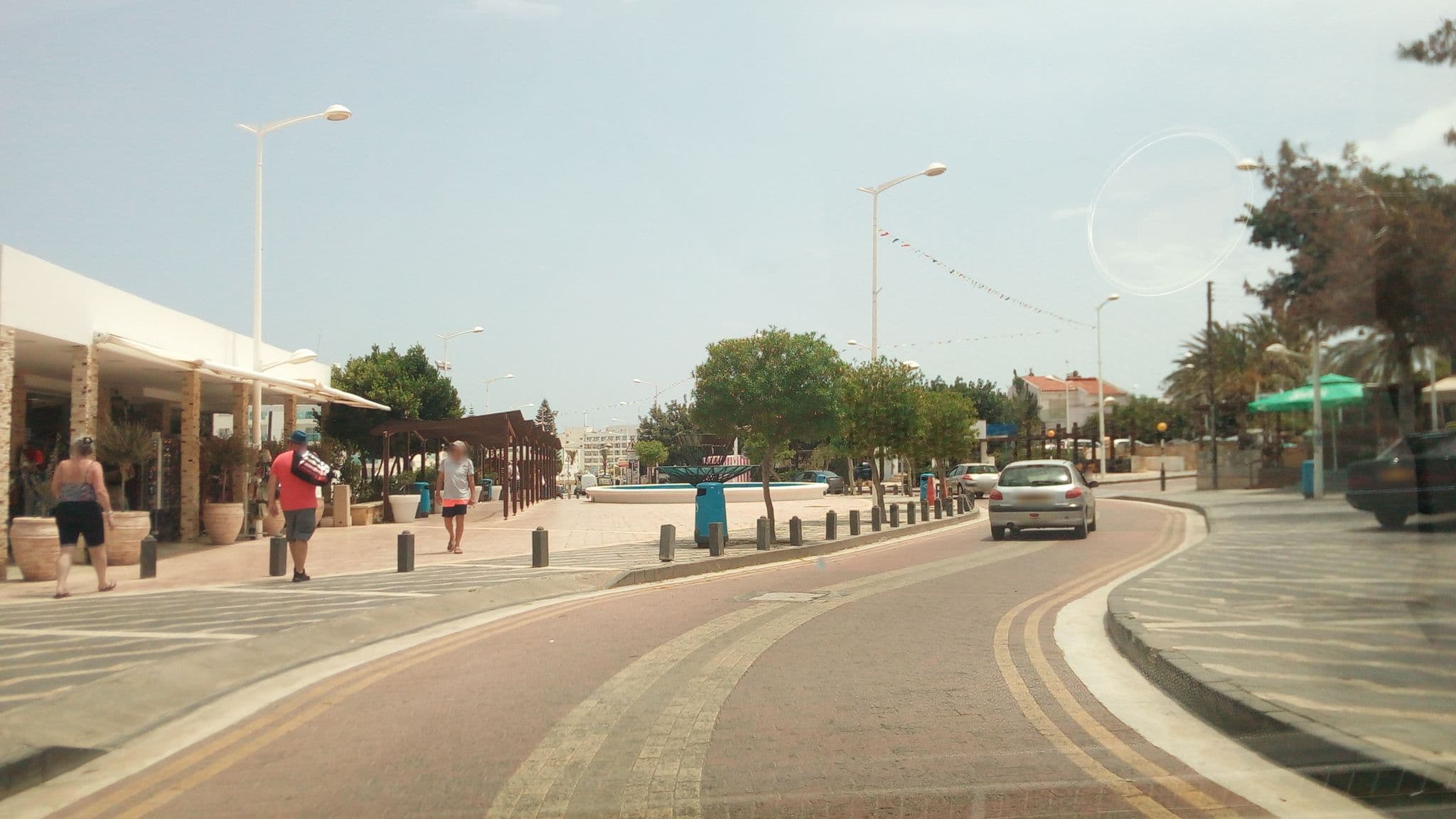 Street view near Fig Tree Giannis Appartments:, Protaras