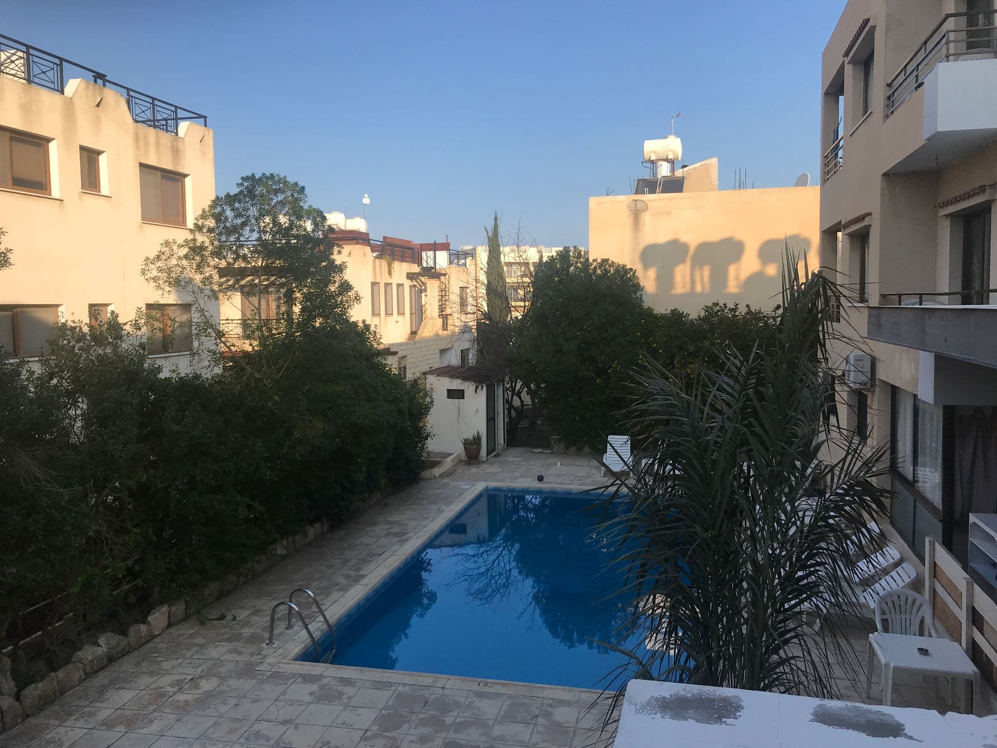 Street view near Panklitos Apartments, Paphos — © yager (CC BY-SA · Mapillary)