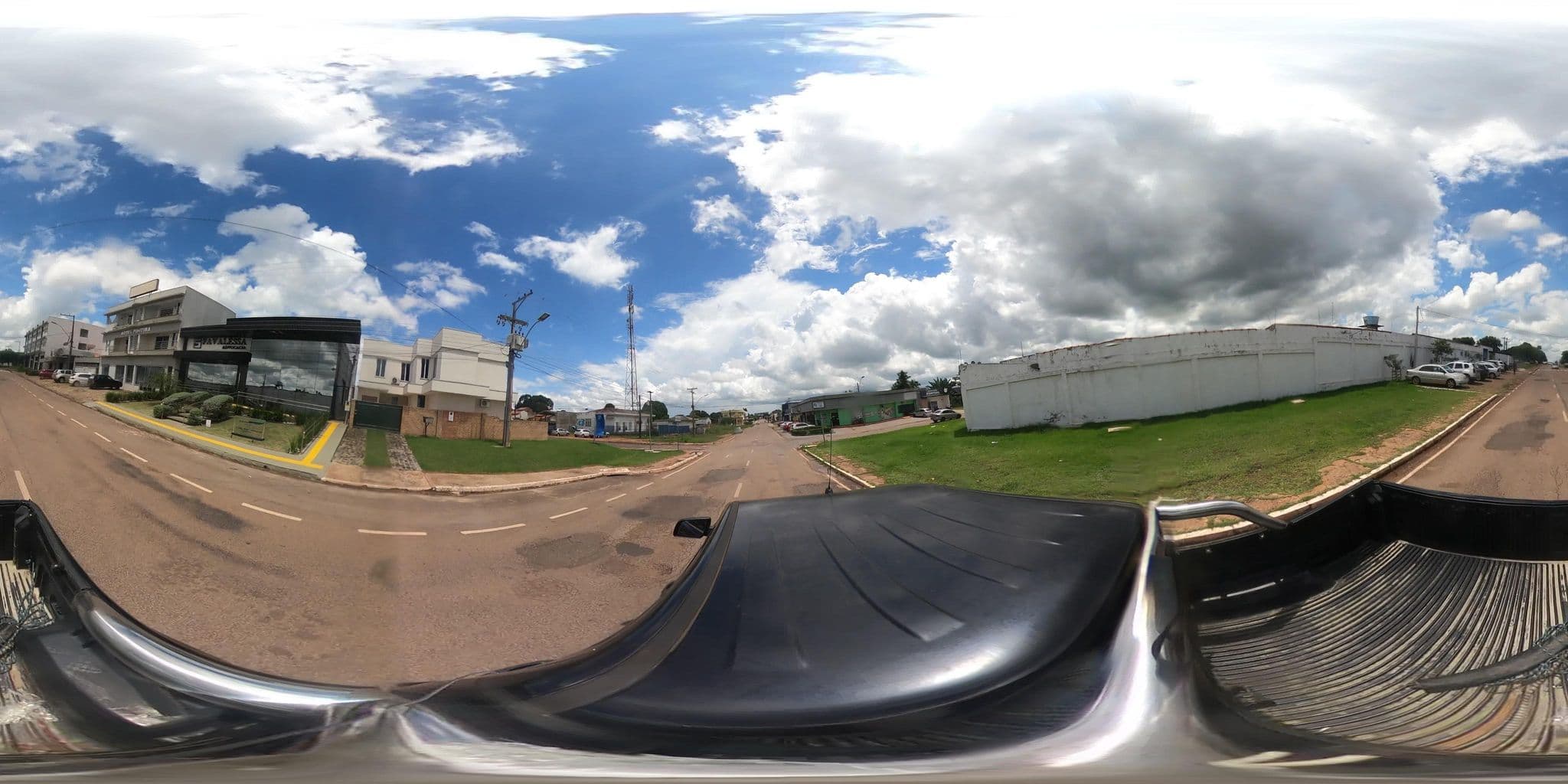 Street view near Hotel Piritiba, Pimenta Bueno — © jaderbavaresco (CC BY-SA · Mapillary)