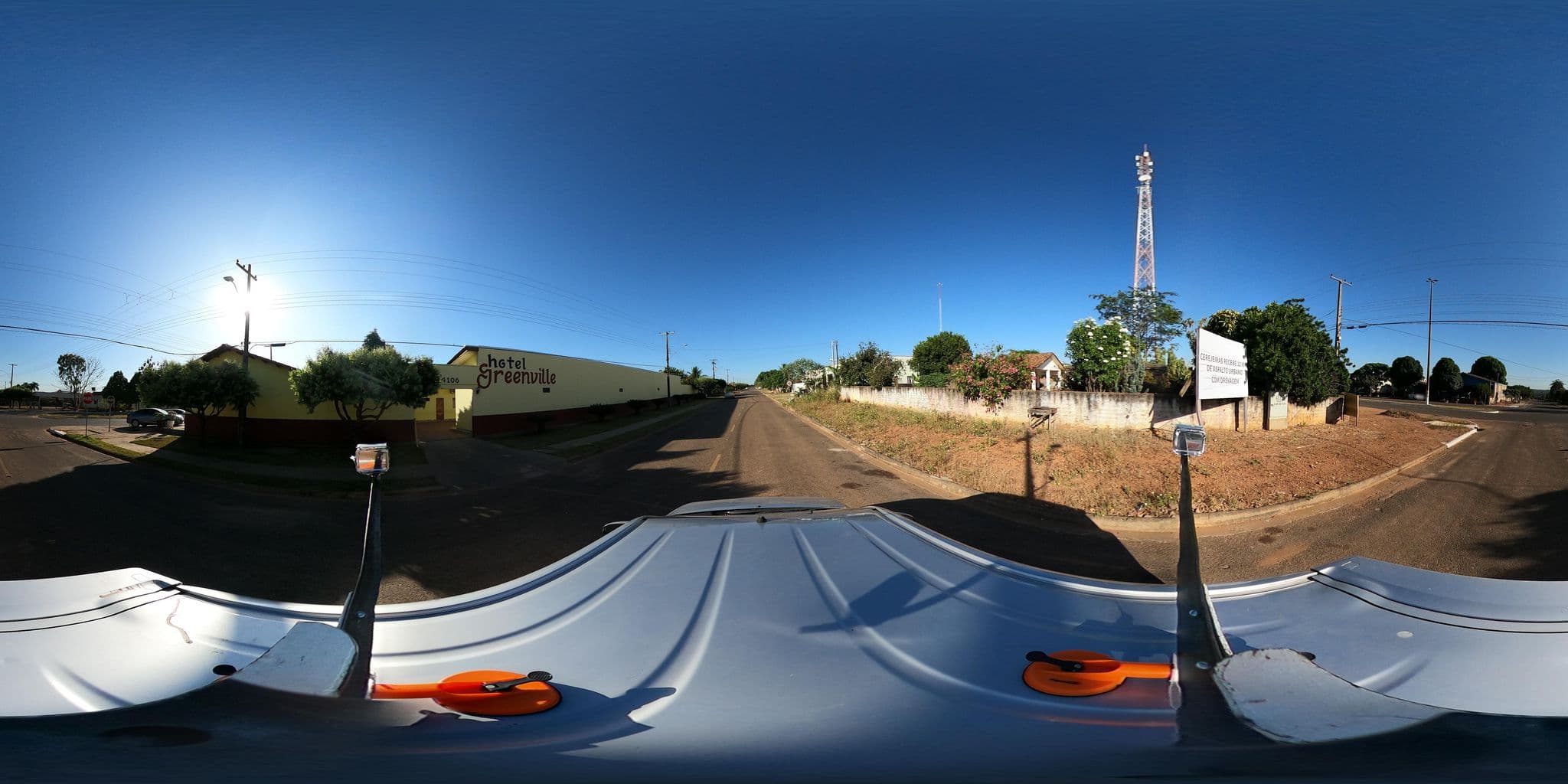 Street view near Hotel Greenville, Cerejeiras — © wcogeo (CC BY-SA · Mapillary)