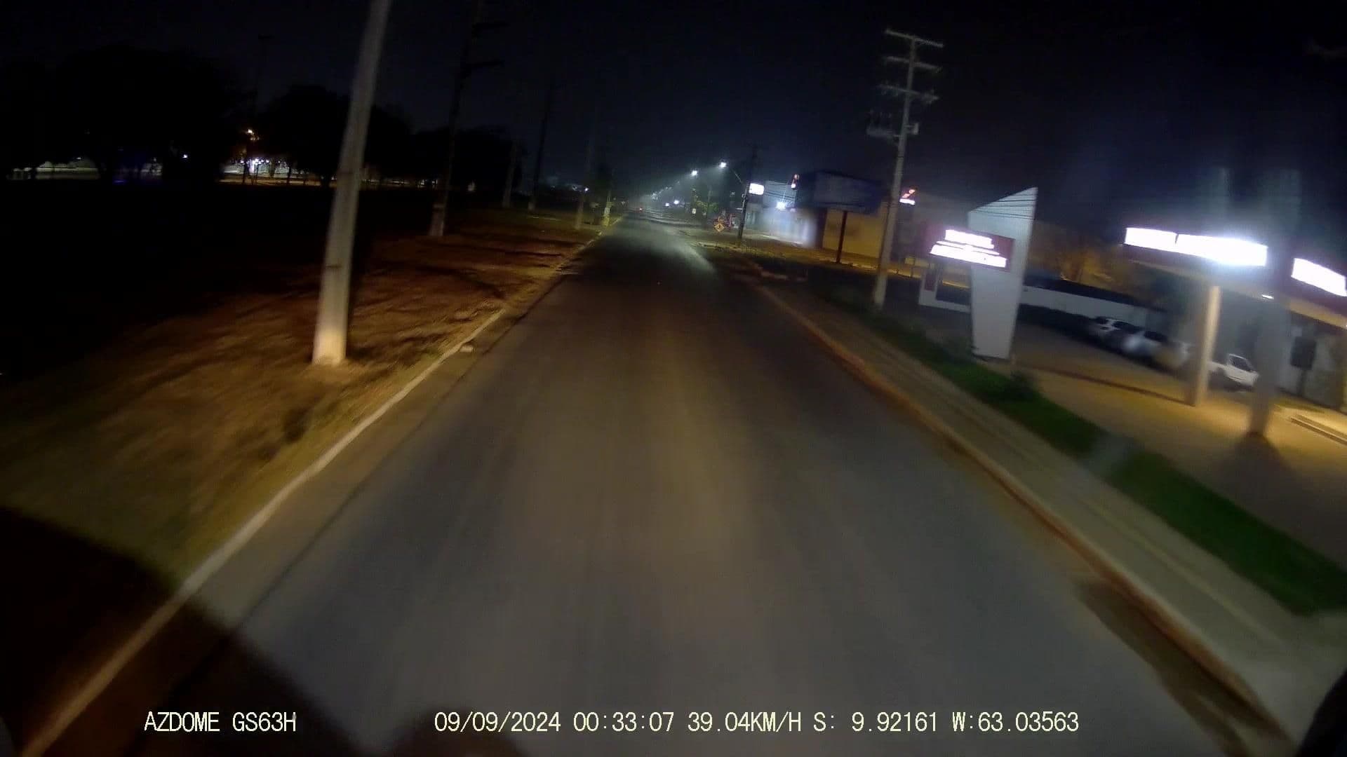 Street view near Hotel Porto Bello, Ariquemes — © jaderbavaresco (CC BY-SA · Mapillary)