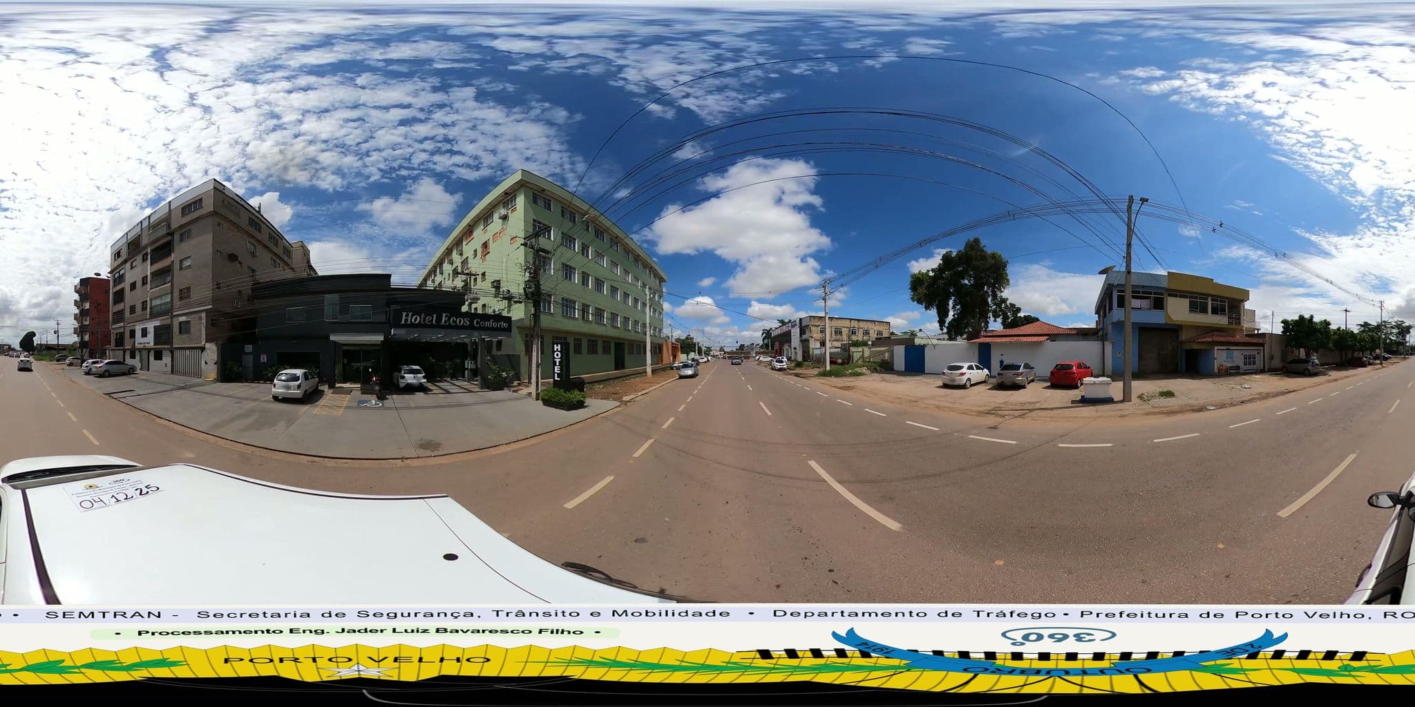 Street view near Hotel Ecos, Porto Velho — © jaderbavaresco (CC BY-SA · Mapillary)