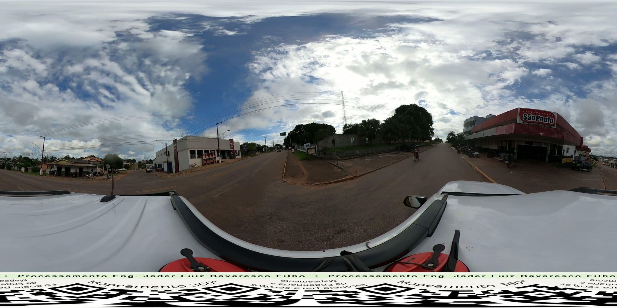 Street view near Por do Sol Hotel, Espigão dOeste — © jaderbavaresco (CC BY-SA · Mapillary)
