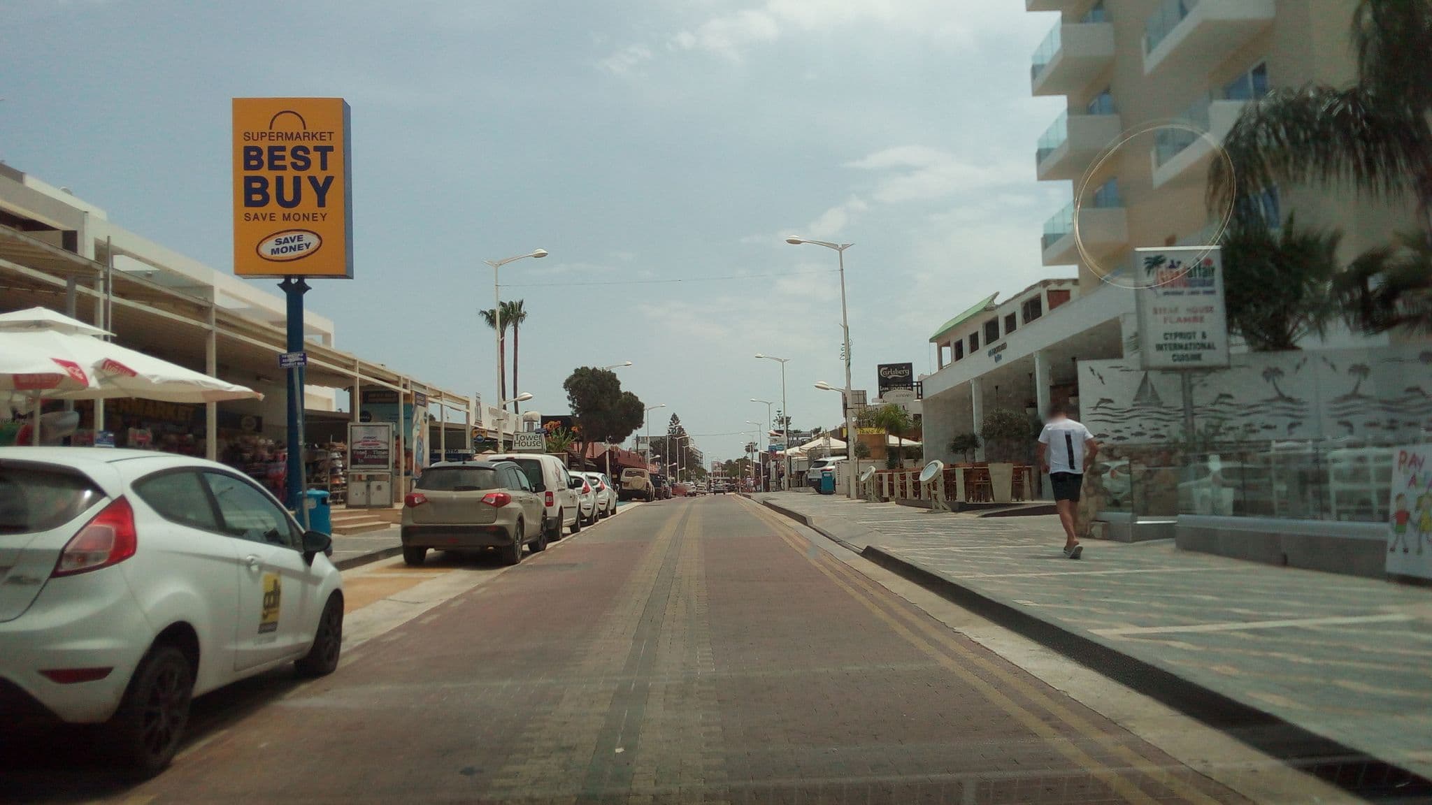 Street view near Sunrise Gardens, Protaras