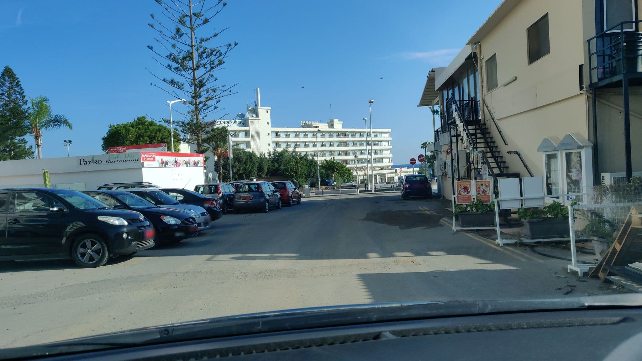 Street view near Alva Hotel Apts, Protaras — © chaikovsky (CC BY-SA · Mapillary)