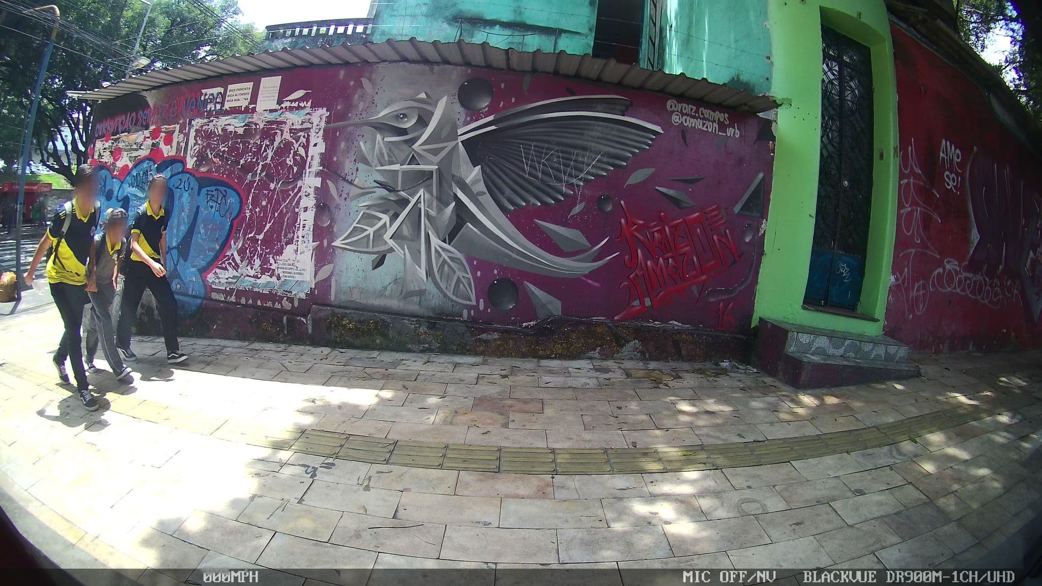 Street view near Hotel Taj Mahal, Manaus — © kaart_1 (CC BY-SA · Mapillary)