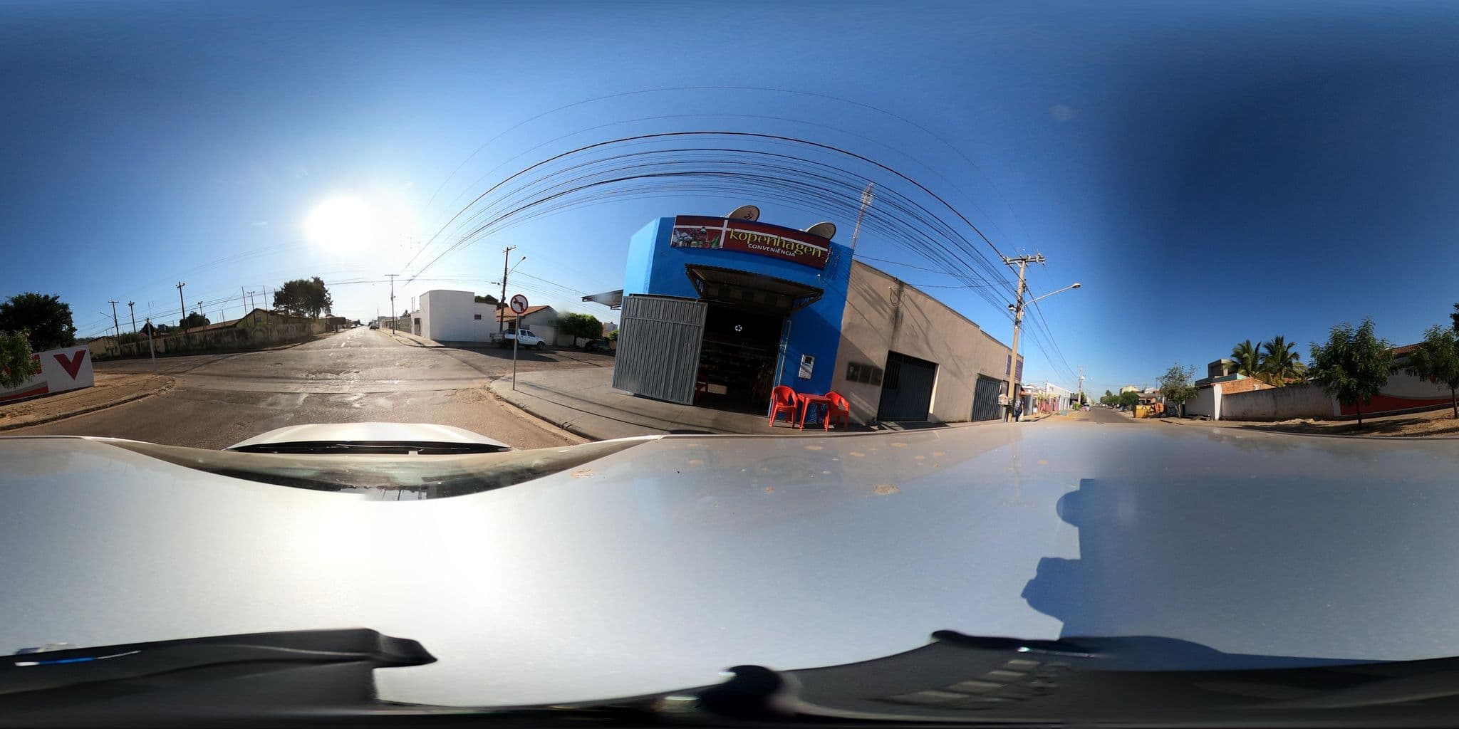 Street view near Hotel Sao Paulo, Pontes e Lacerda — © pgmpl (CC BY-SA · Mapillary)