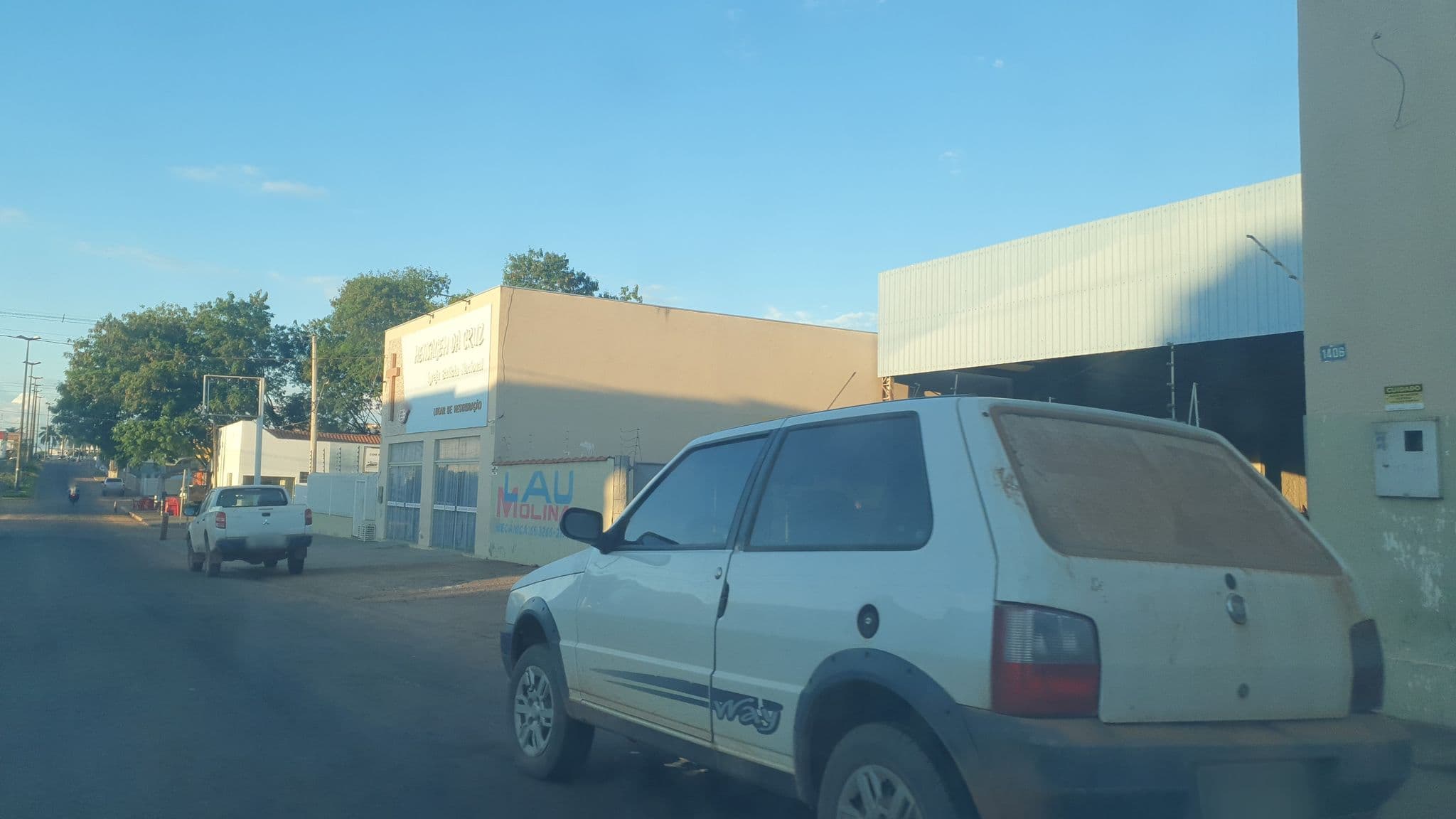 Street view near Hotel e Churrascaria Vitoria, Pontes e Lacerda — © pgmpl (CC BY-SA · Mapillary)