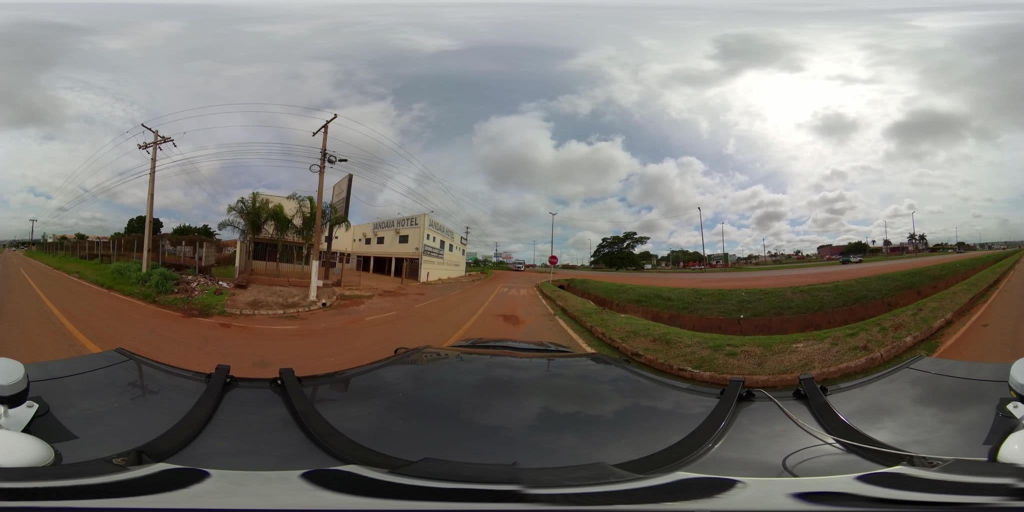 Street view near Hotel Jandaia, Rondonópolis — © PMR (CC BY-SA · Mapillary)