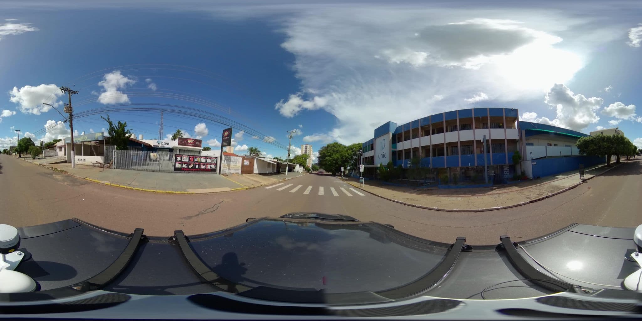 Street view near Tuti Bororó Hotel, Rondonópolis — © PMR (CC BY-SA · Mapillary)