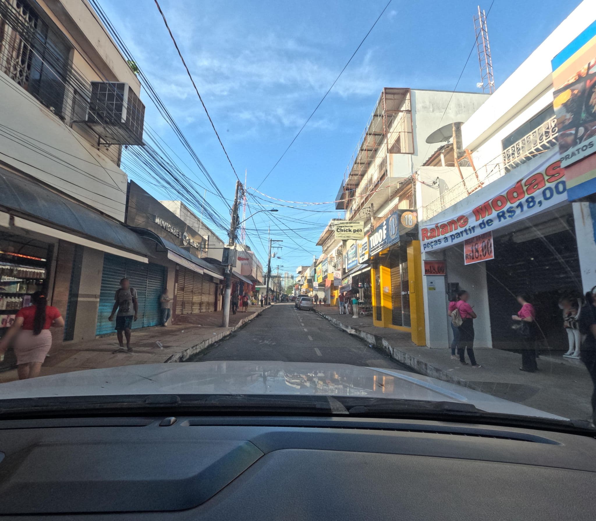 Street view near Hotel Sandis, Santarém — © mori_brasil (CC BY-SA · Mapillary)