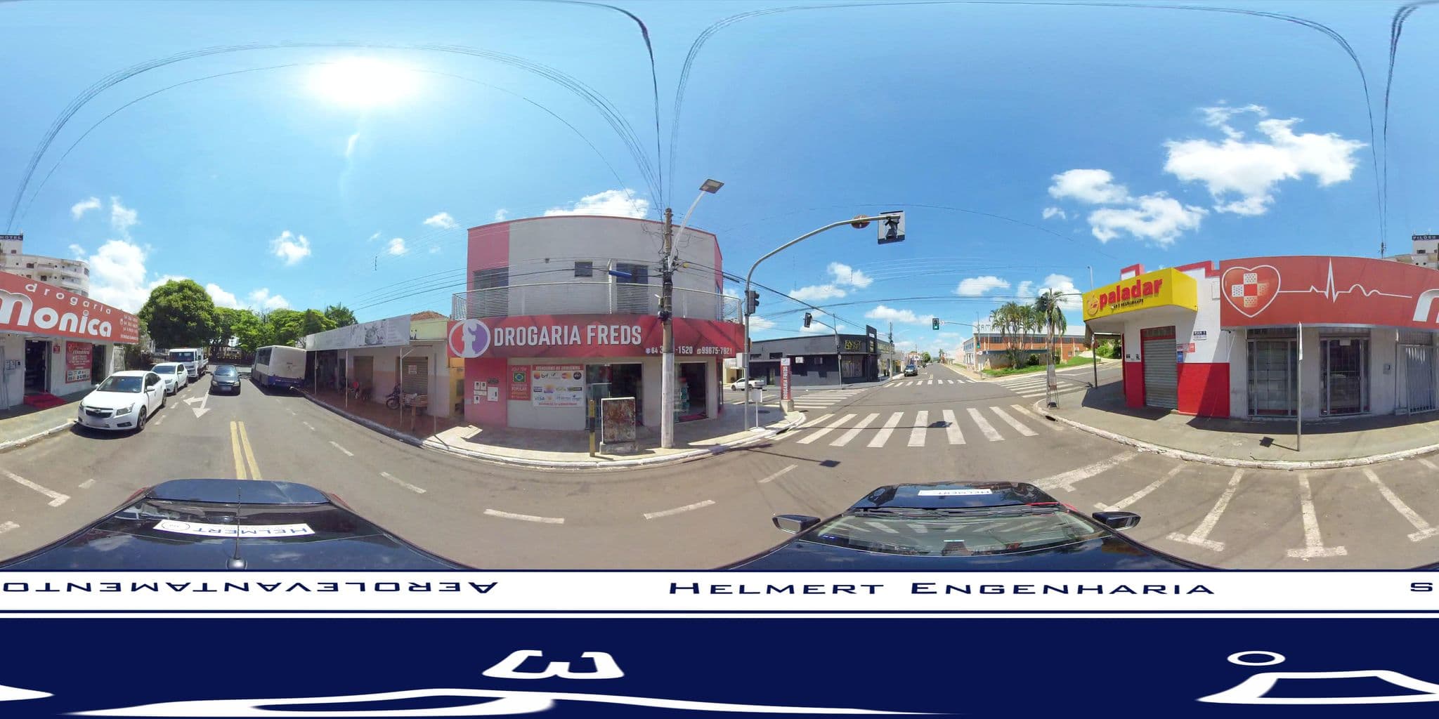 Street view near Hotel São Francisco, Mineiros — © josias-almeida (CC BY-SA · Mapillary)
