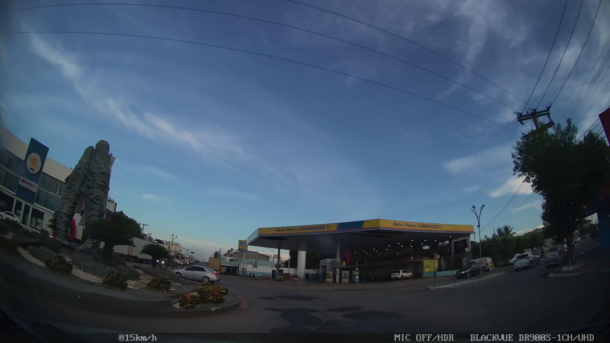Street view near Hilton Hotel, Aragarças — © kafri (CC BY-SA · Mapillary)