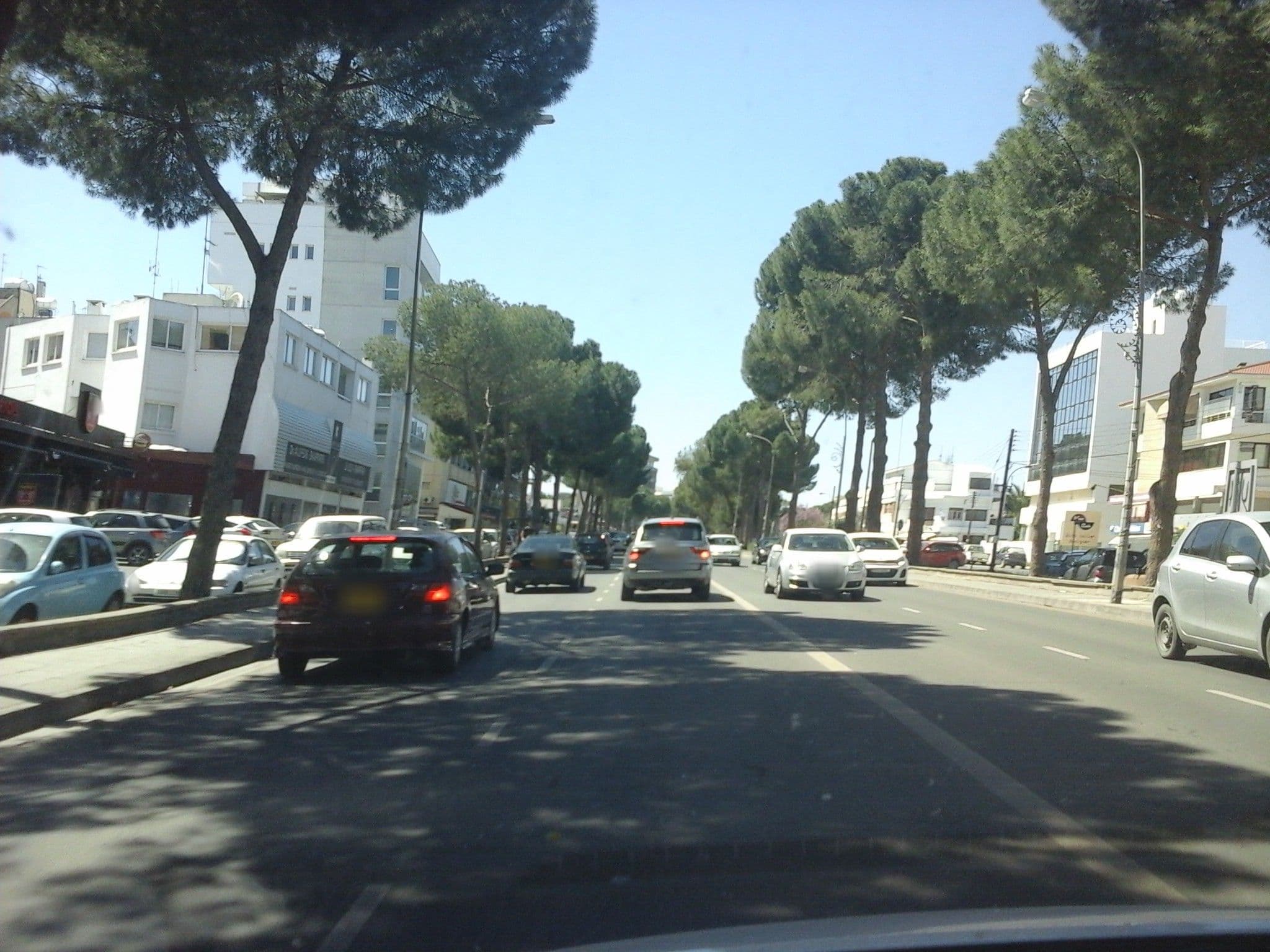 Street view near Europa Plaza Hotel, Ágios Dométios — © robot8a (CC BY-SA · Mapillary)