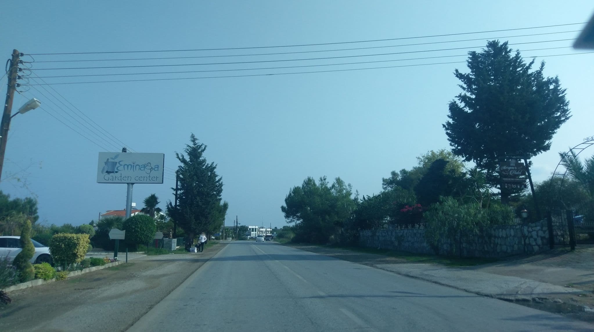 Street view near Meryem's Hotel, Kyrenia — © ozkanilyasaksu (CC BY-SA · Mapillary)
