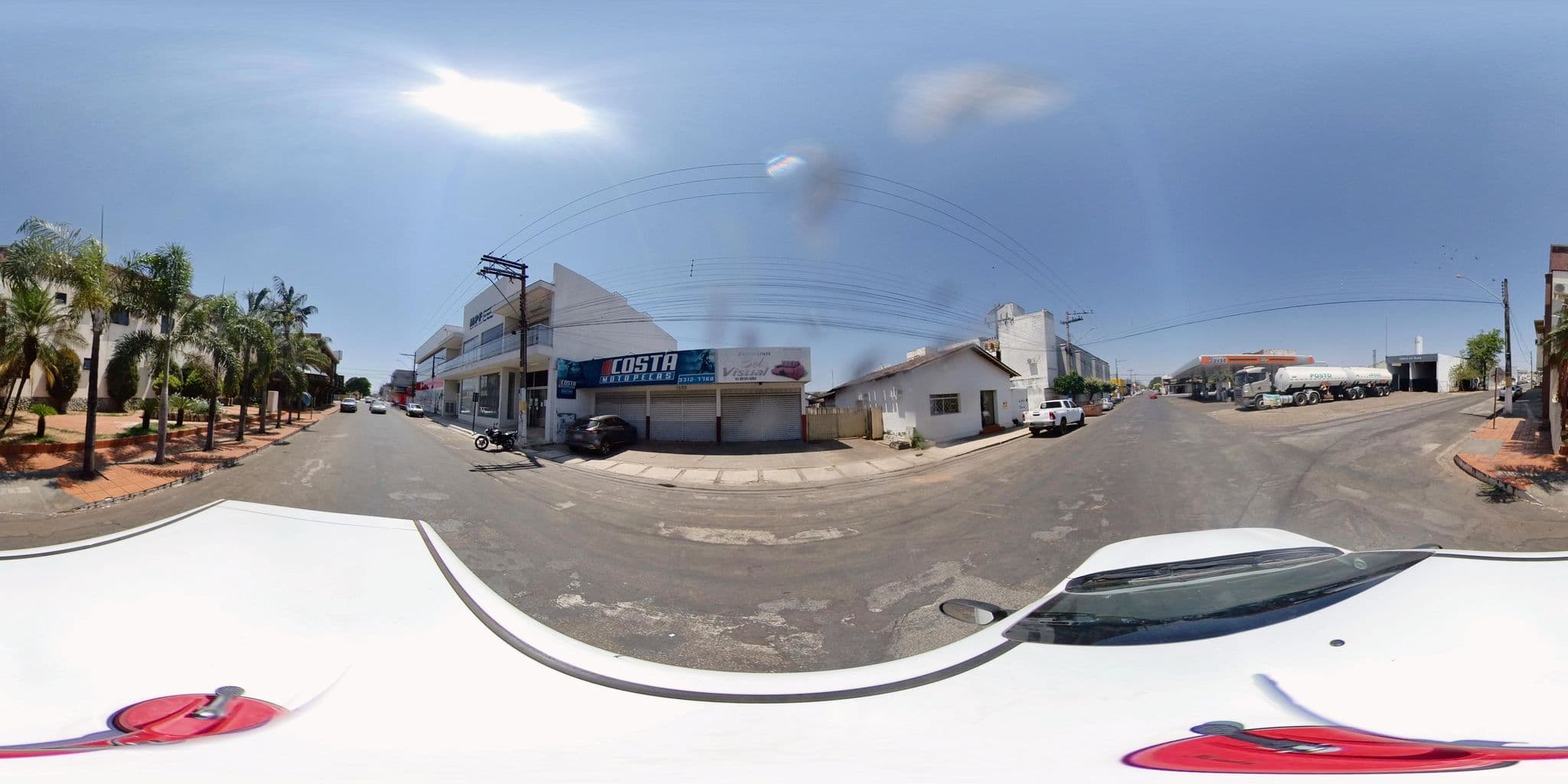 Street view near Veneza Plazza Hotel, Gurupi — © guigandra (CC BY-SA · Mapillary)