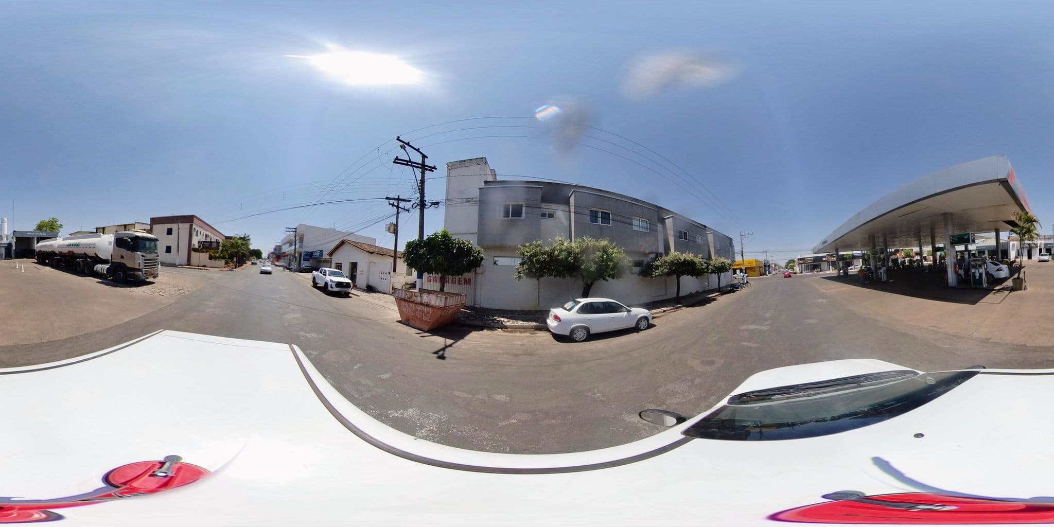 Street view near Grande Hotel Gurupi, Gurupi — © guigandra (CC BY-SA · Mapillary)