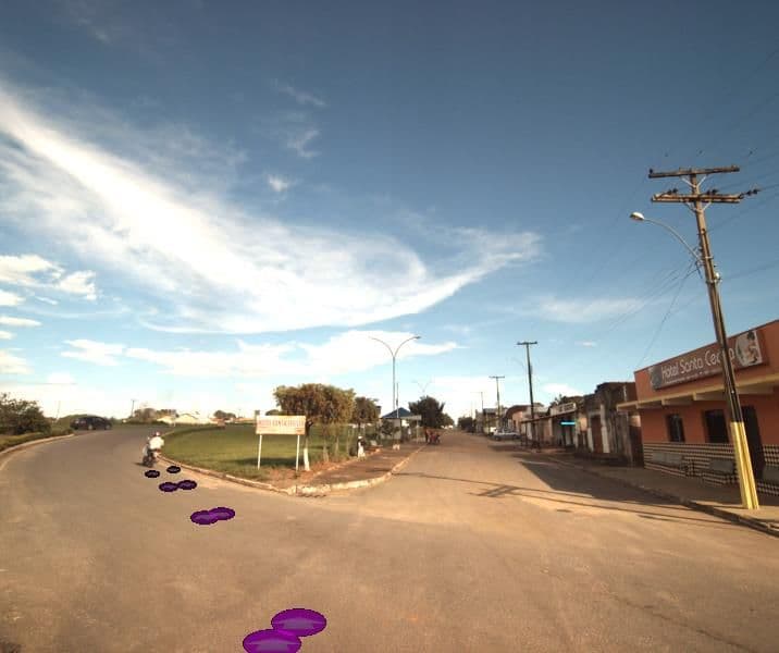 Street view near Hotel Santa Cecília, Rianápolis — © projevias (CC BY-SA · Mapillary)