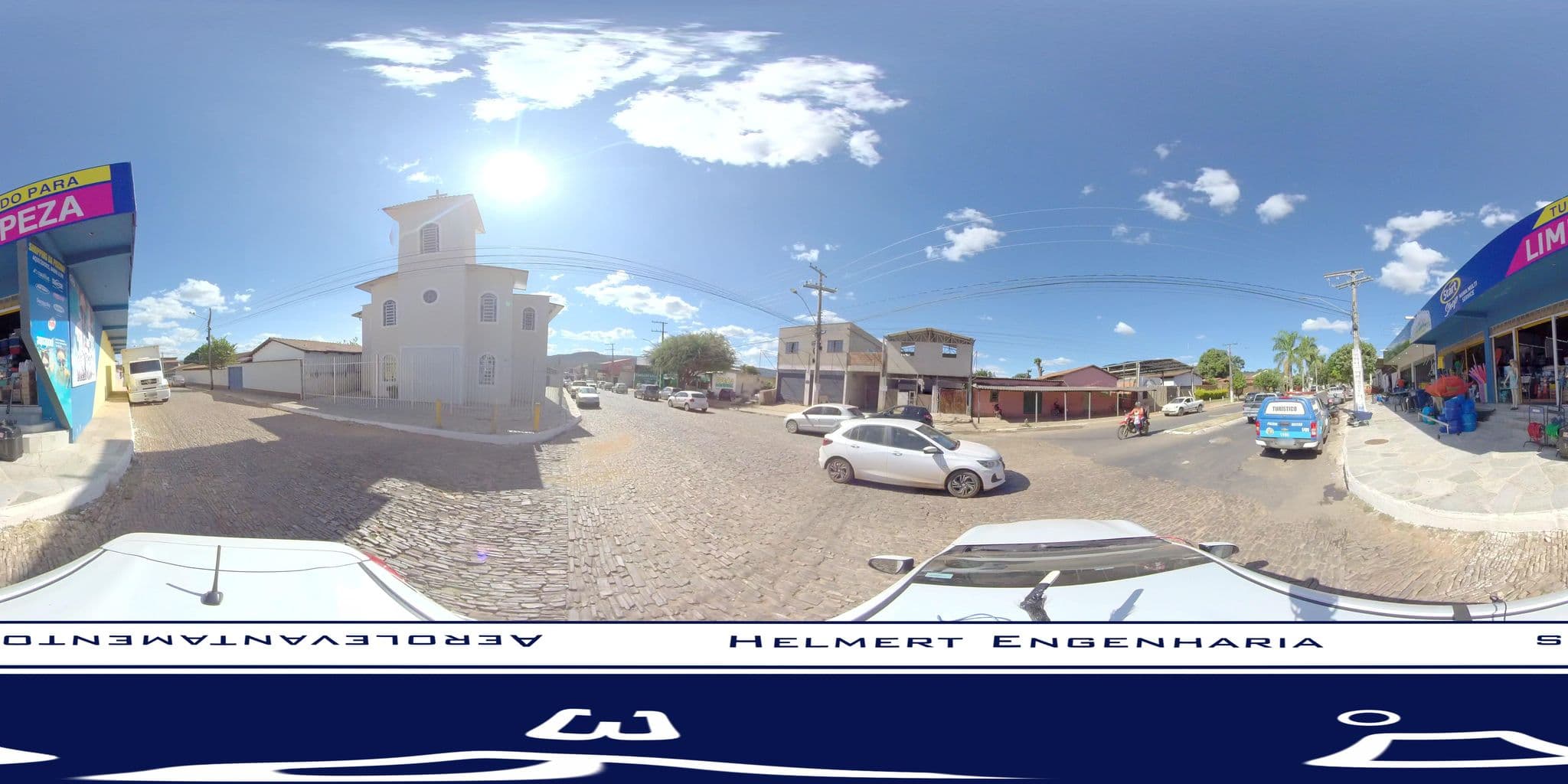 Street view near Pousada Auxiliadora Jaime, Pirenópolis — © helmert_engenharia (CC BY-SA · Mapillary)