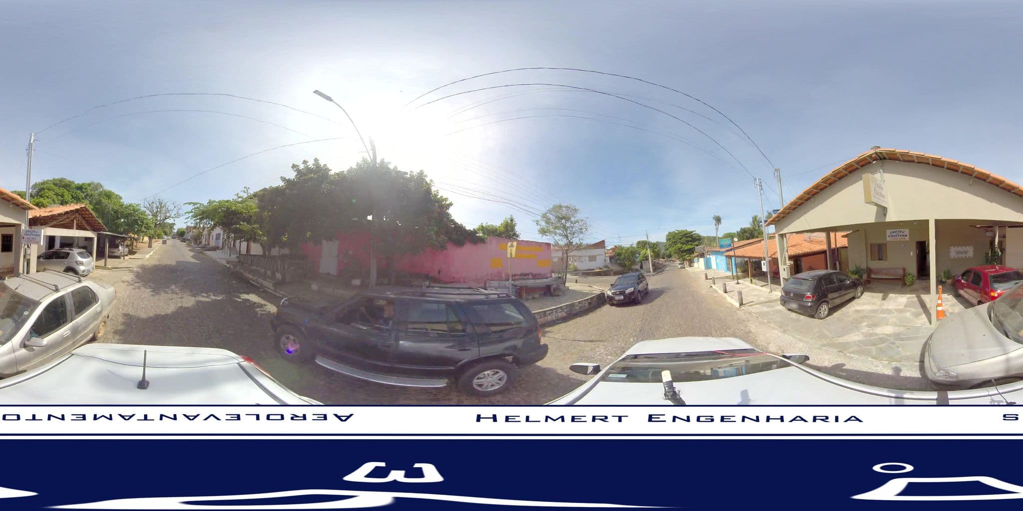 Street view near Suites Amorim, Pirenópolis — © helmert_engenharia (CC BY-SA · Mapillary)