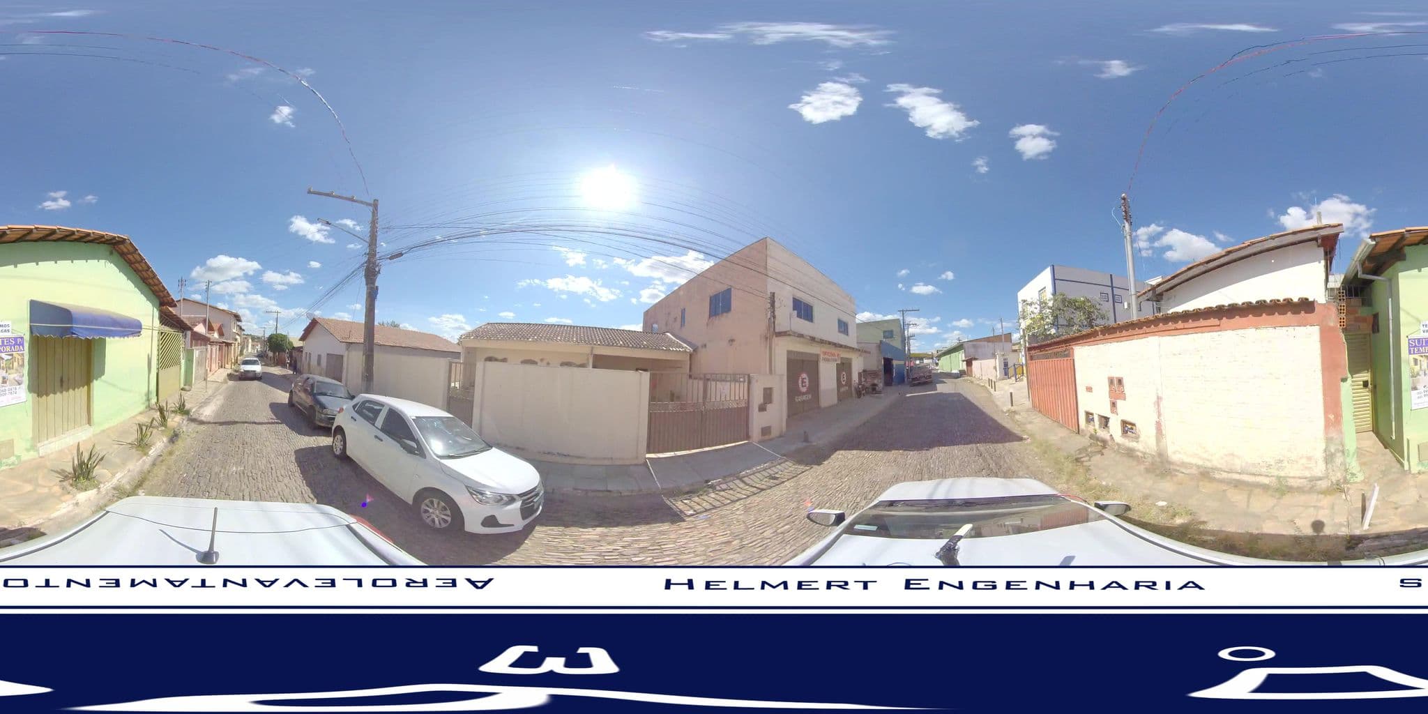 Street view near Dormitórios Rosário, Pirenópolis — © helmert_engenharia (CC BY-SA · Mapillary)