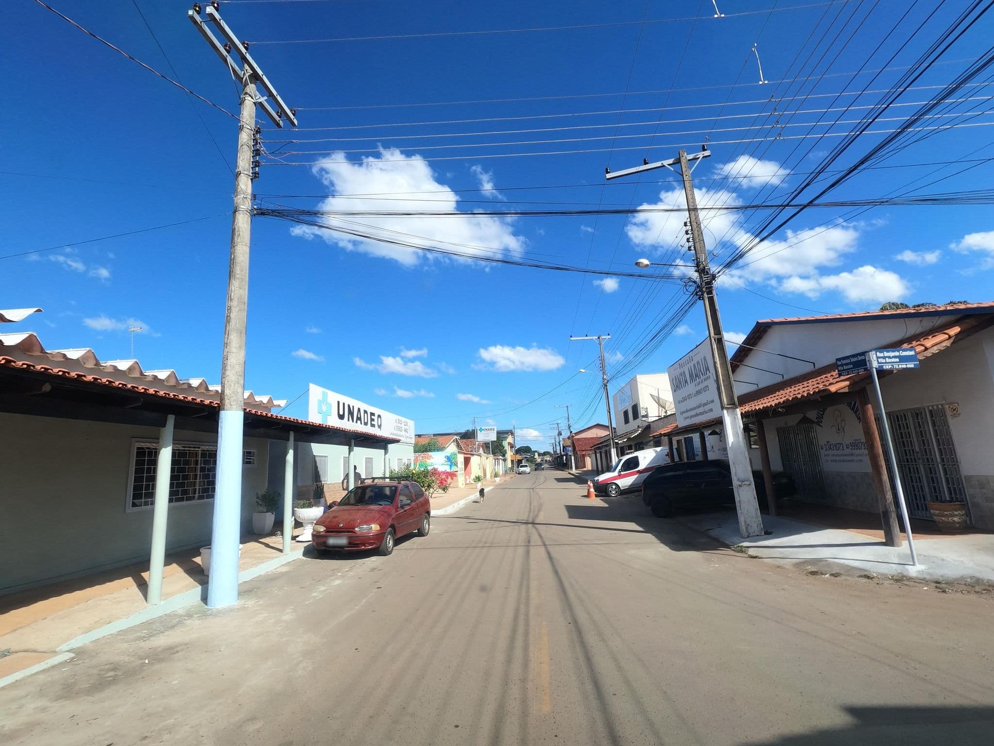 Street view near Hotel Amazonas, Abadiânia — © MuitoAlemdasFronteiras (CC BY-SA · Mapillary)