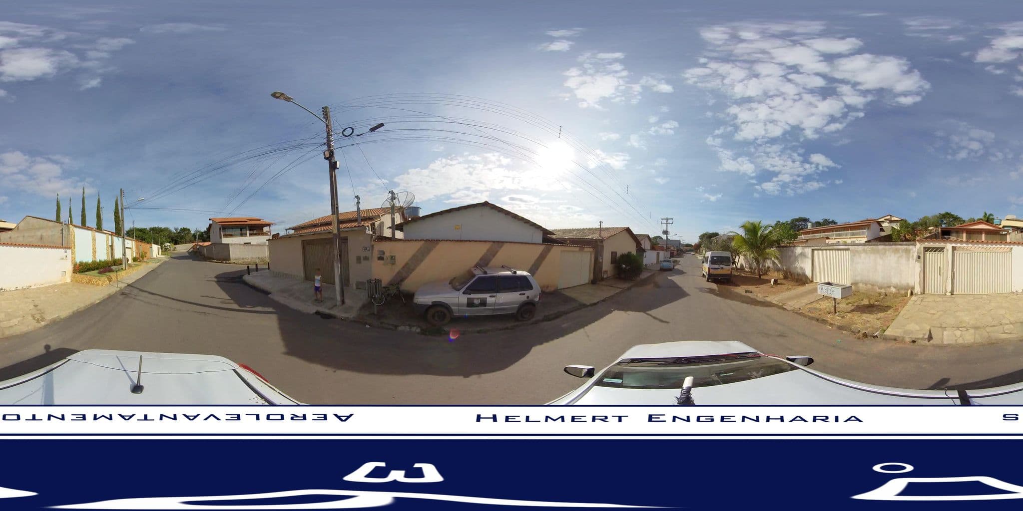 Street view near Pousada Delicias do Mar, Pirenópolis — © helmert_engenharia (CC BY-SA · Mapillary)