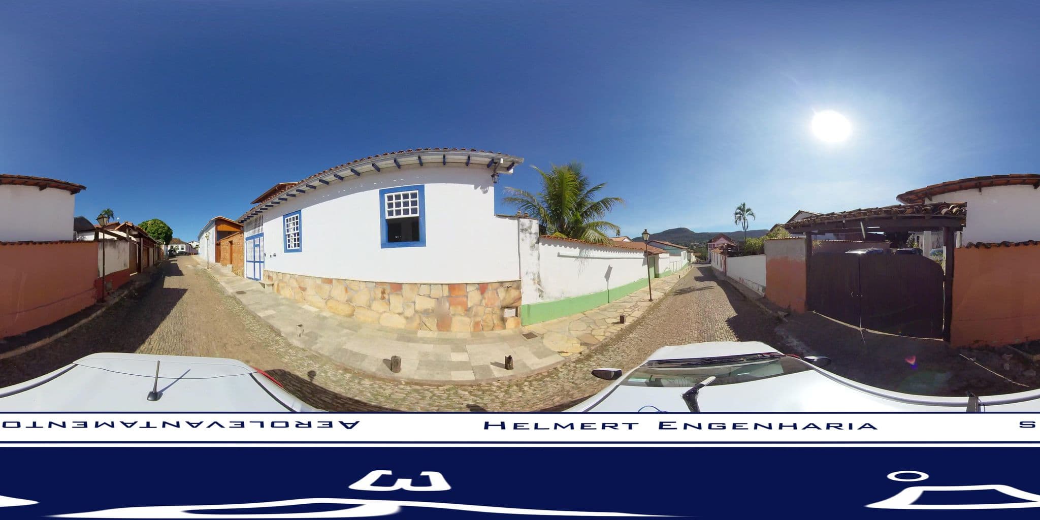 Street view near Pousada Lara, Pirenópolis — © helmert_engenharia (CC BY-SA · Mapillary)
