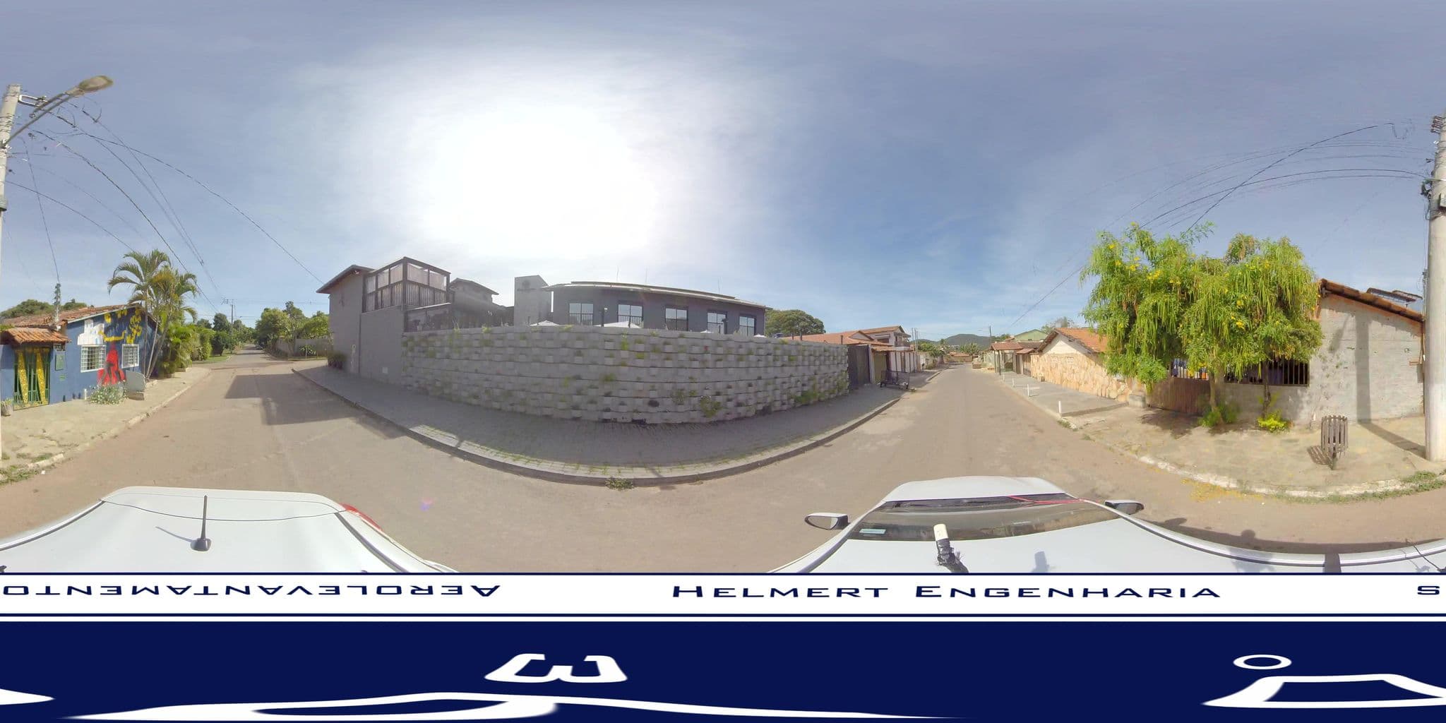 Street view near Pousada Solar do Frota, Pirenópolis — © helmert_engenharia (CC BY-SA · Mapillary)