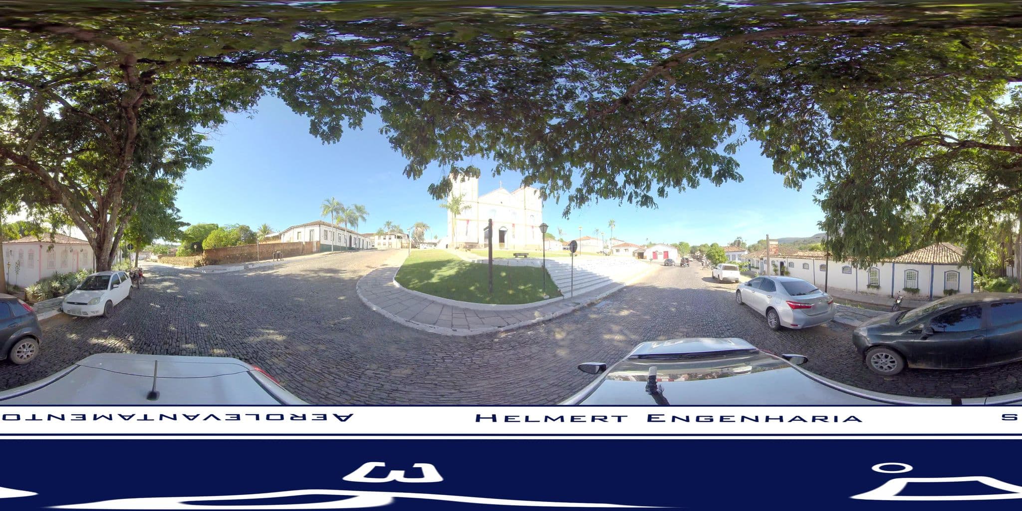 Street view near Hotel Magalhães, Pirenópolis — © helmert_engenharia (CC BY-SA · Mapillary)