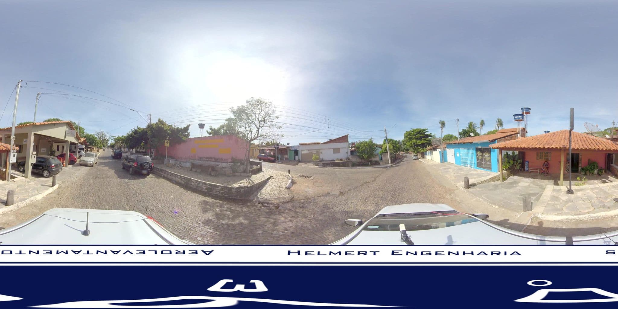 Street view near Hotel do Frota, Pirenópolis — © helmert_engenharia (CC BY-SA · Mapillary)