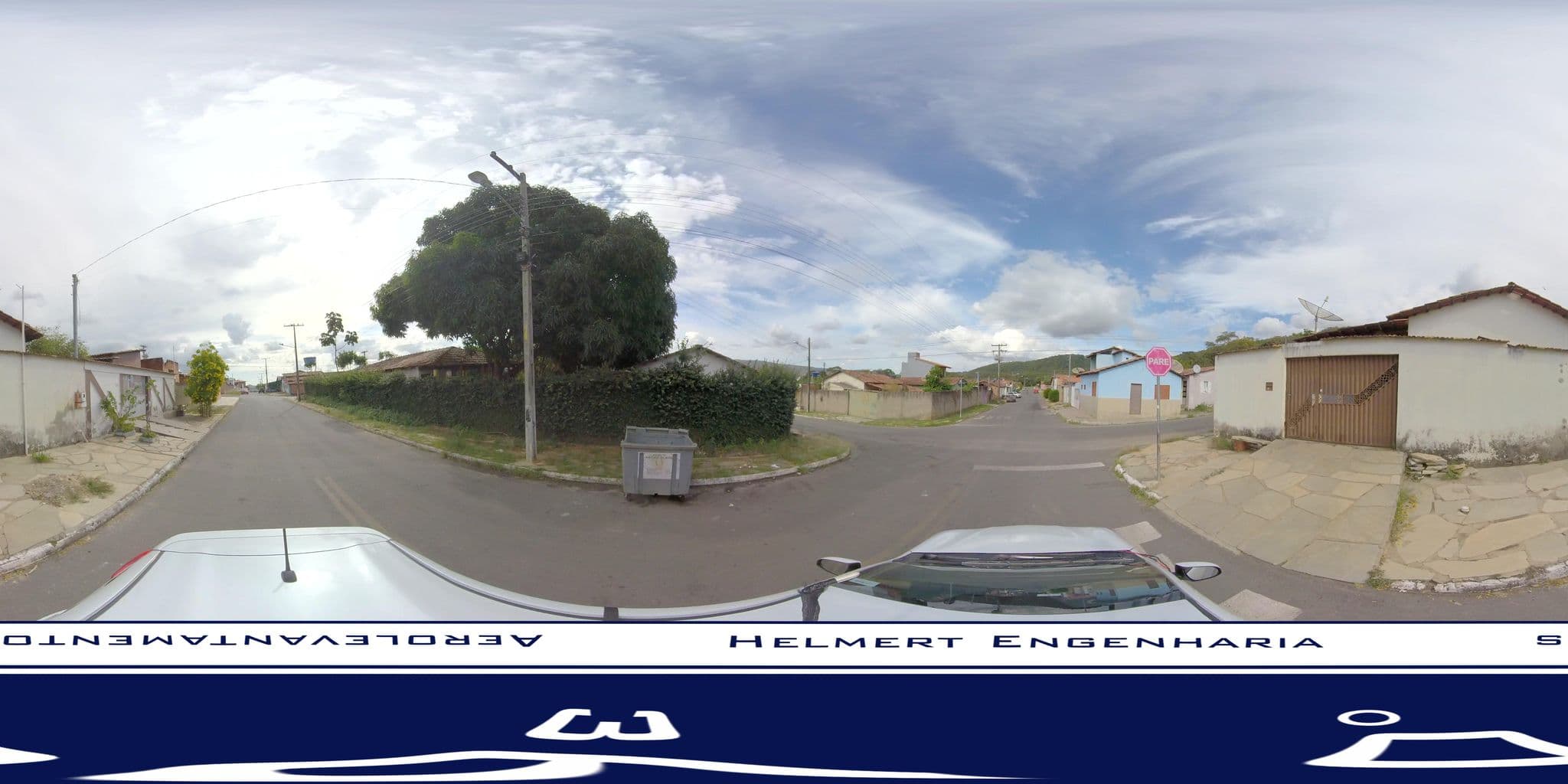 Street view near Pousada Pirenópolis, Pirenópolis — © helmert_engenharia (CC BY-SA · Mapillary)