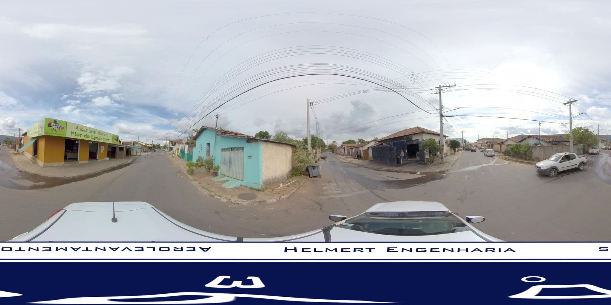 Street view near Casa Azul, Pirenópolis — © helmert_engenharia (CC BY-SA · Mapillary)