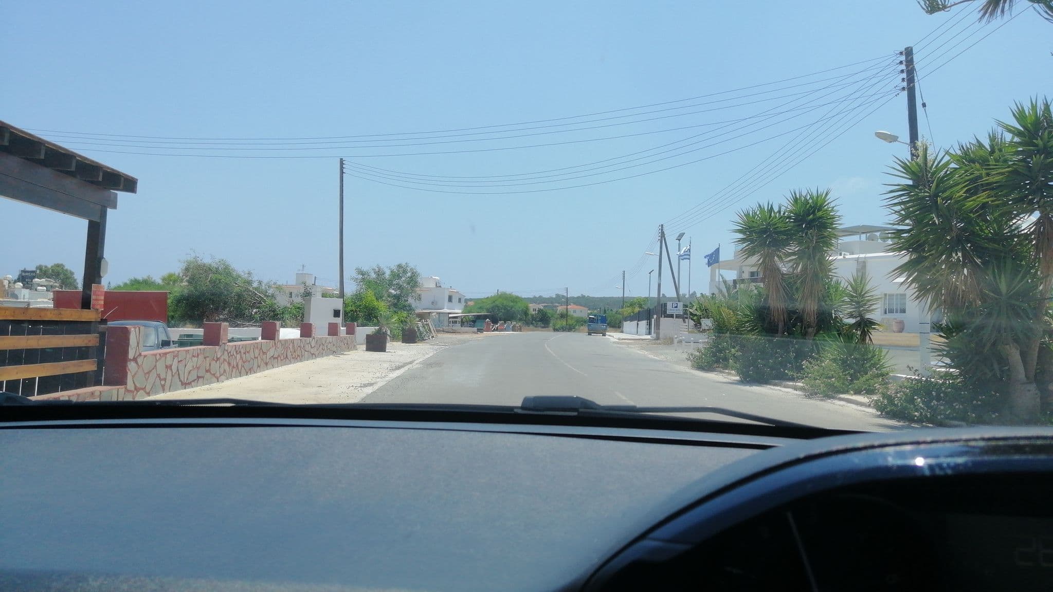 Street view near Flokkas Hotel Apts, Protaras