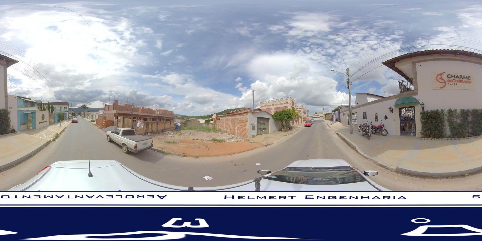 Street view near Flats Charme Do Cerrado, Pirenópolis — © helmert_engenharia (CC BY-SA · Mapillary)