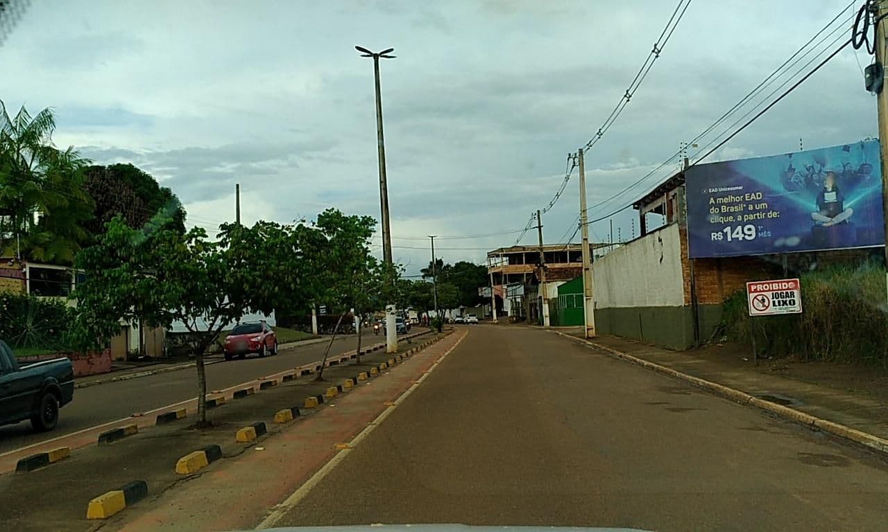 Street view near Hotel Bela Vista, Altamira — © vishal0403 (CC BY-SA · Mapillary)