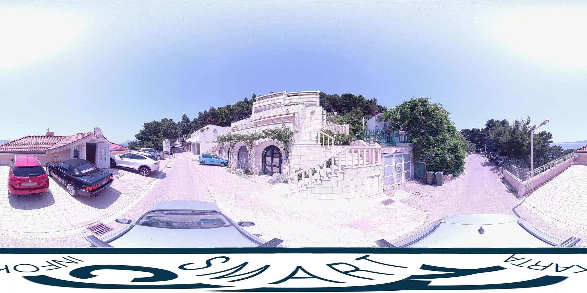 Street view near Hotel Sunčeva Postelja Brela, Brela — © SilvioBasic (CC BY-SA · Mapillary)