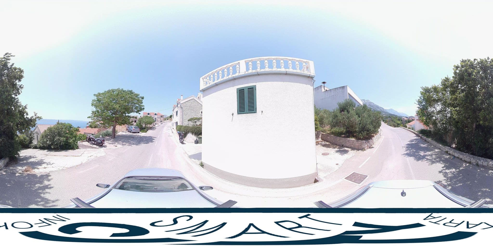 Street view near Hotel Pelegrin, Brela — © SilvioBasic (CC BY-SA · Mapillary)