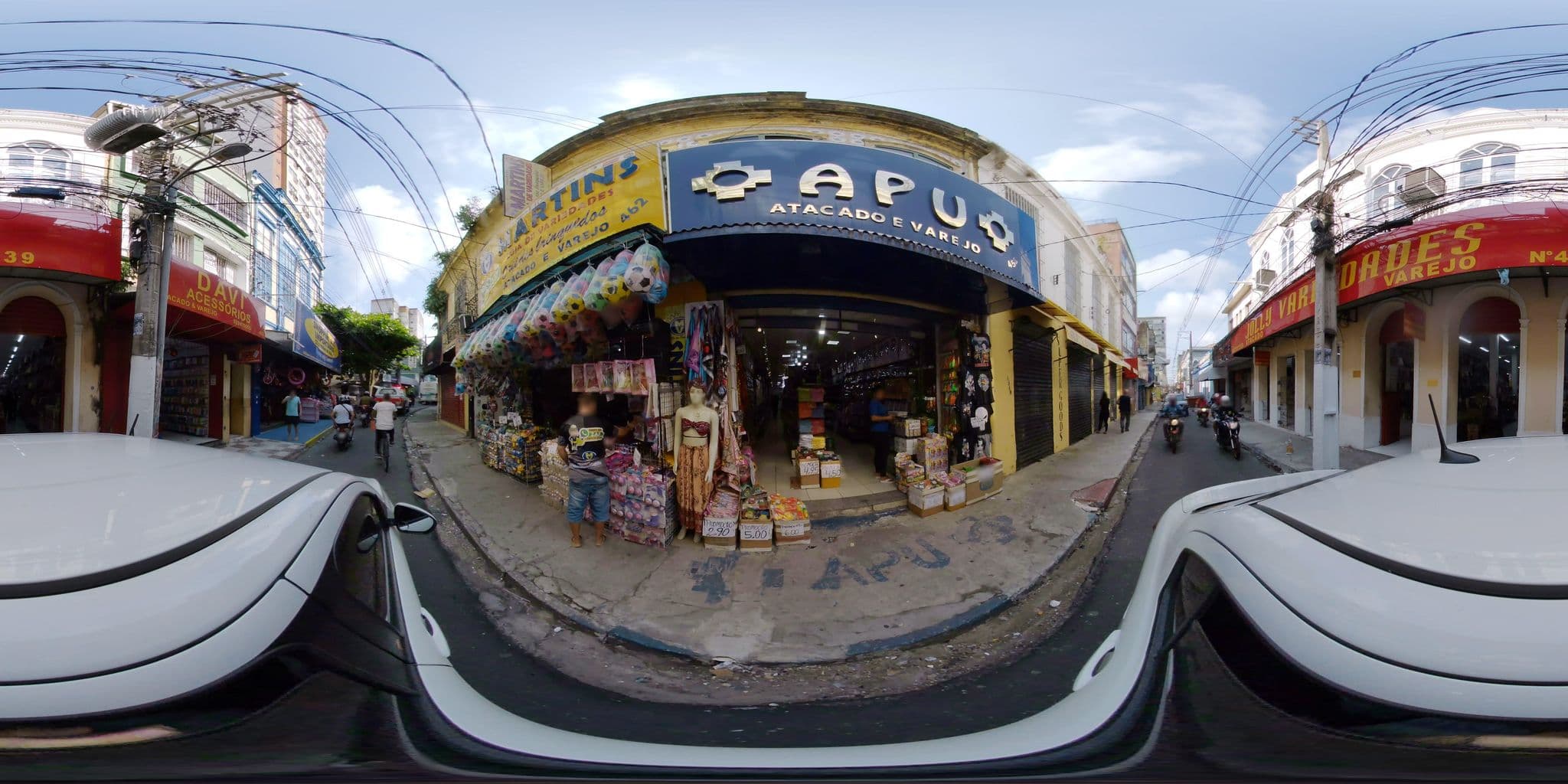 Street view near Hotel Ver-o-centro, Belém — © mapconcierge (CC BY-SA · Mapillary)