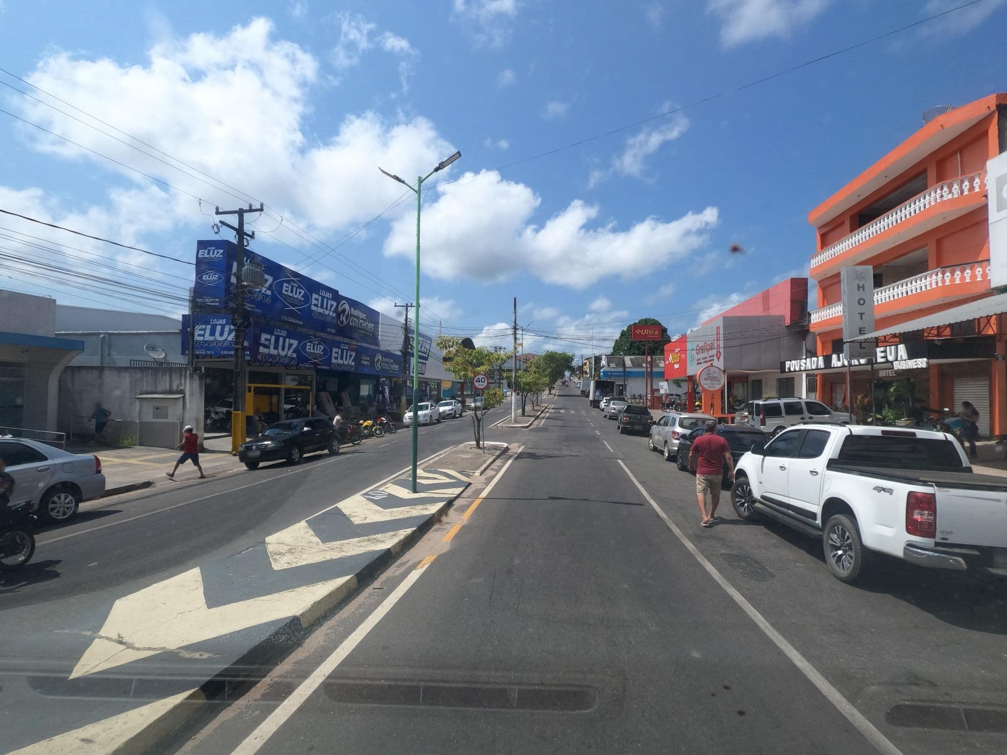 Street view near Hotel Ajuruteua Bussines, Bragança — © MuitoAlemdasFronteiras (CC BY-SA · Mapillary)
