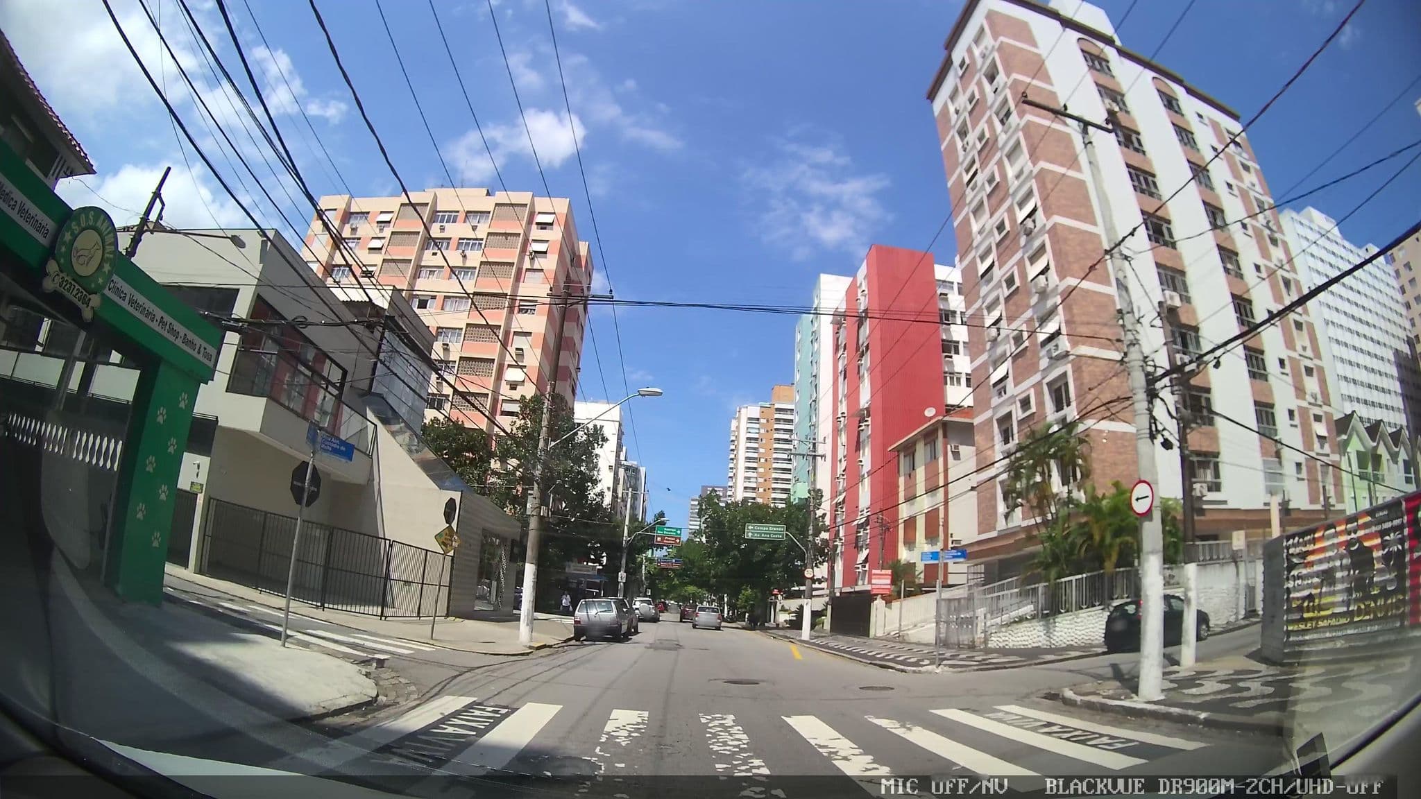Street view near Pousada Ceu Azul, Santos — © marciosampaio (CC BY-SA · Mapillary)