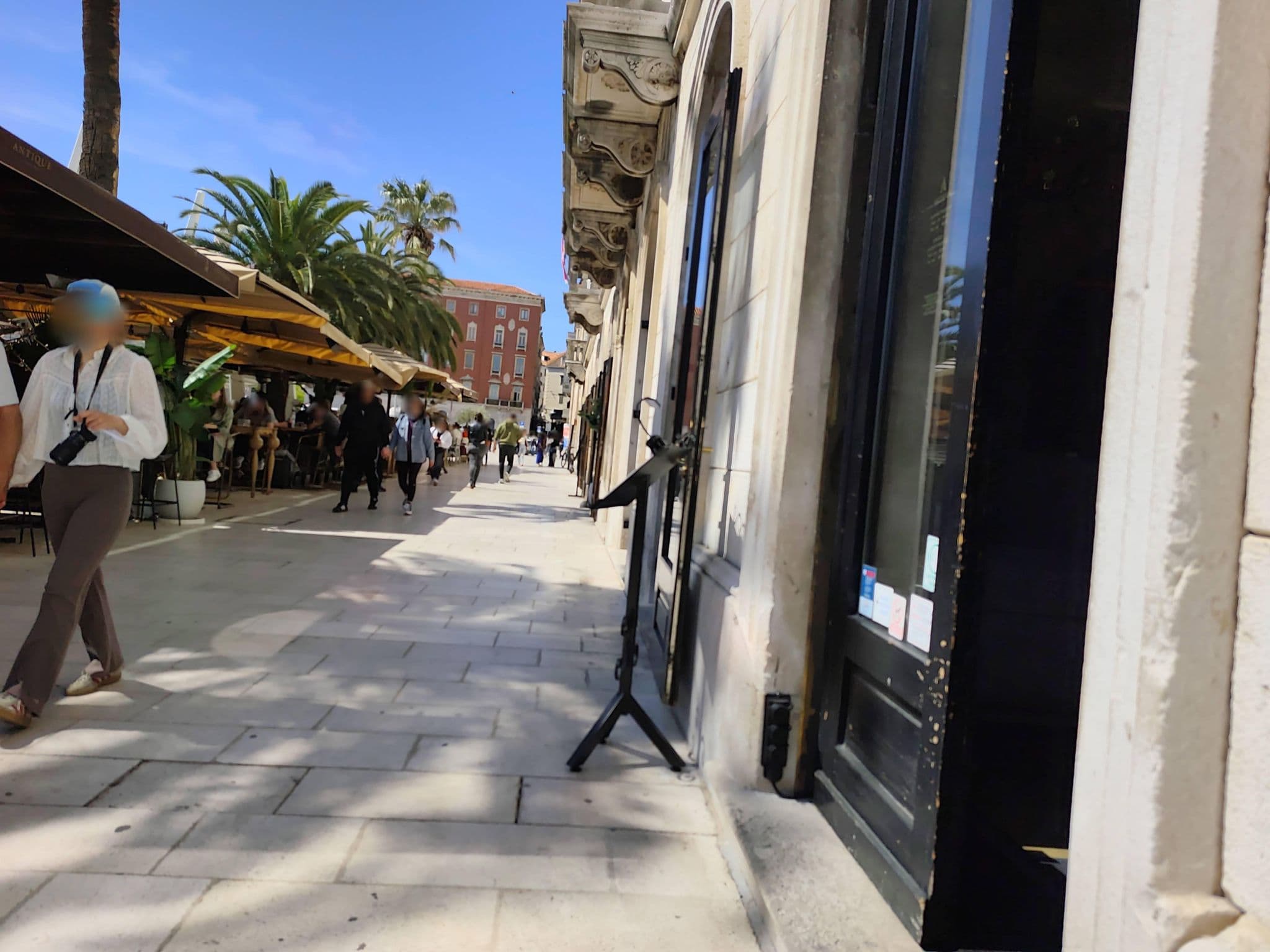 Street view near Hotel Adriana, Split — © Duro (CC BY-SA · Mapillary)