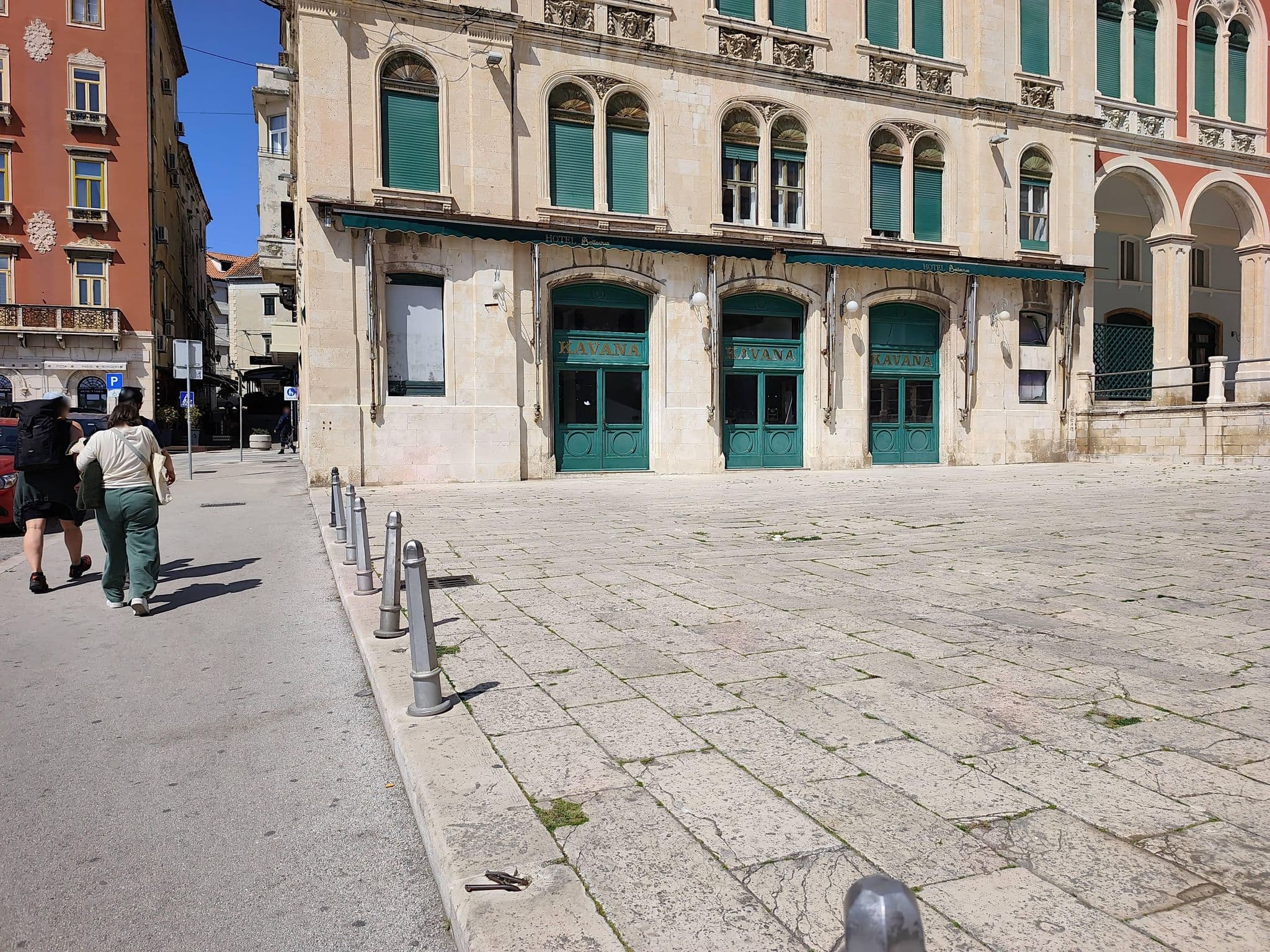 Street view near Hotel Bellevue, Split — © Duro (CC BY-SA · Mapillary)