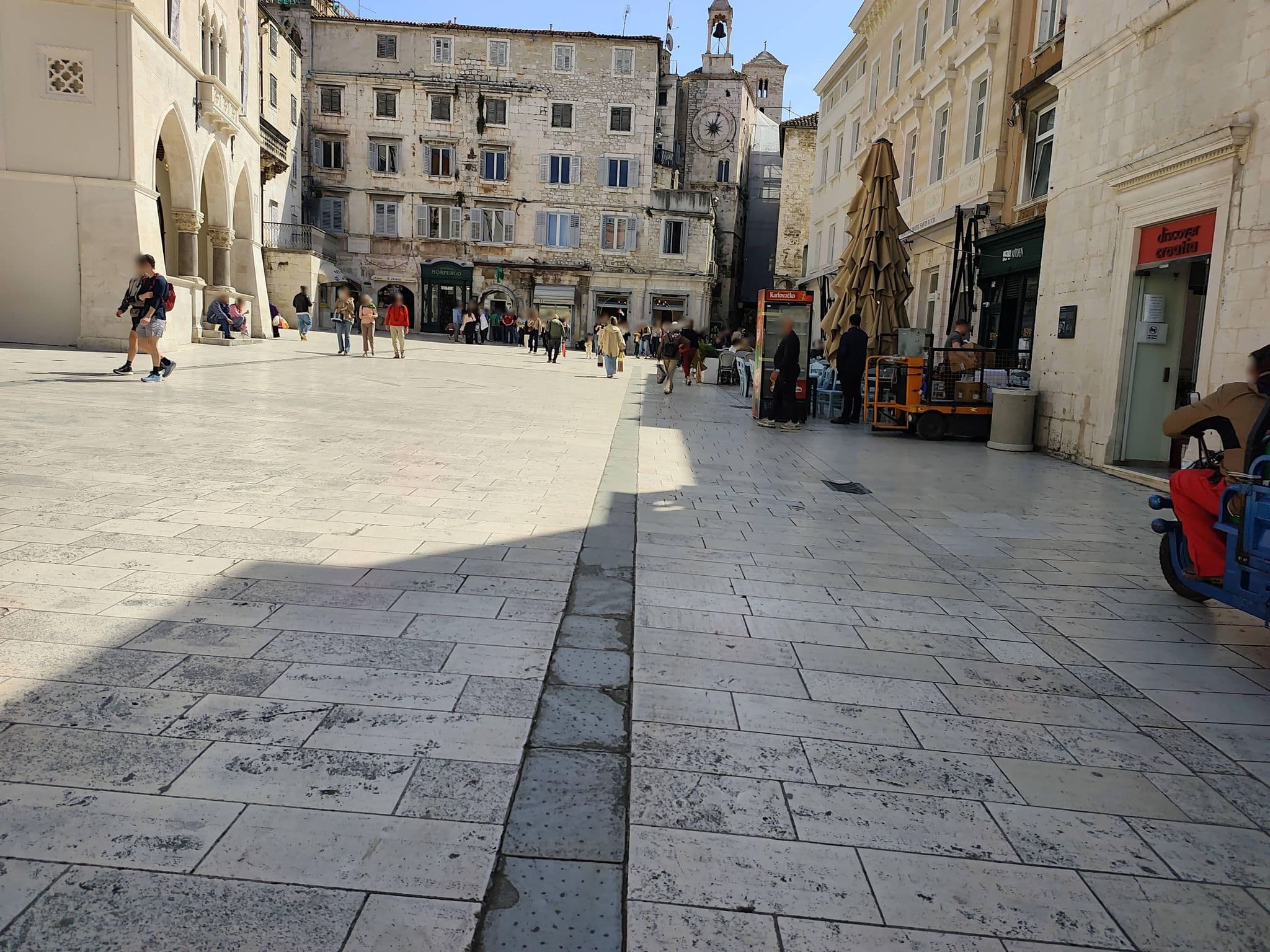 Street view near Hotel Santa Lucia, Split — © Duro (CC BY-SA · Mapillary)