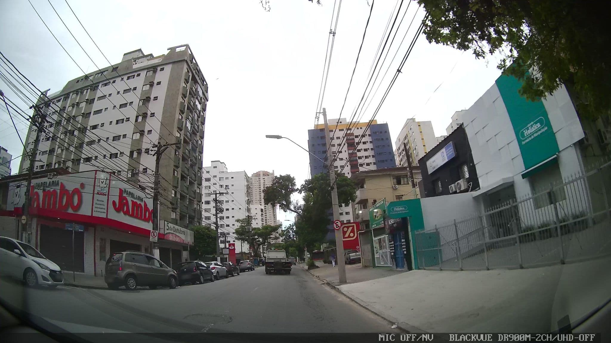 Street view near Pousada Paraiso do Atlantico, Santos — © marciosampaio (CC BY-SA · Mapillary)