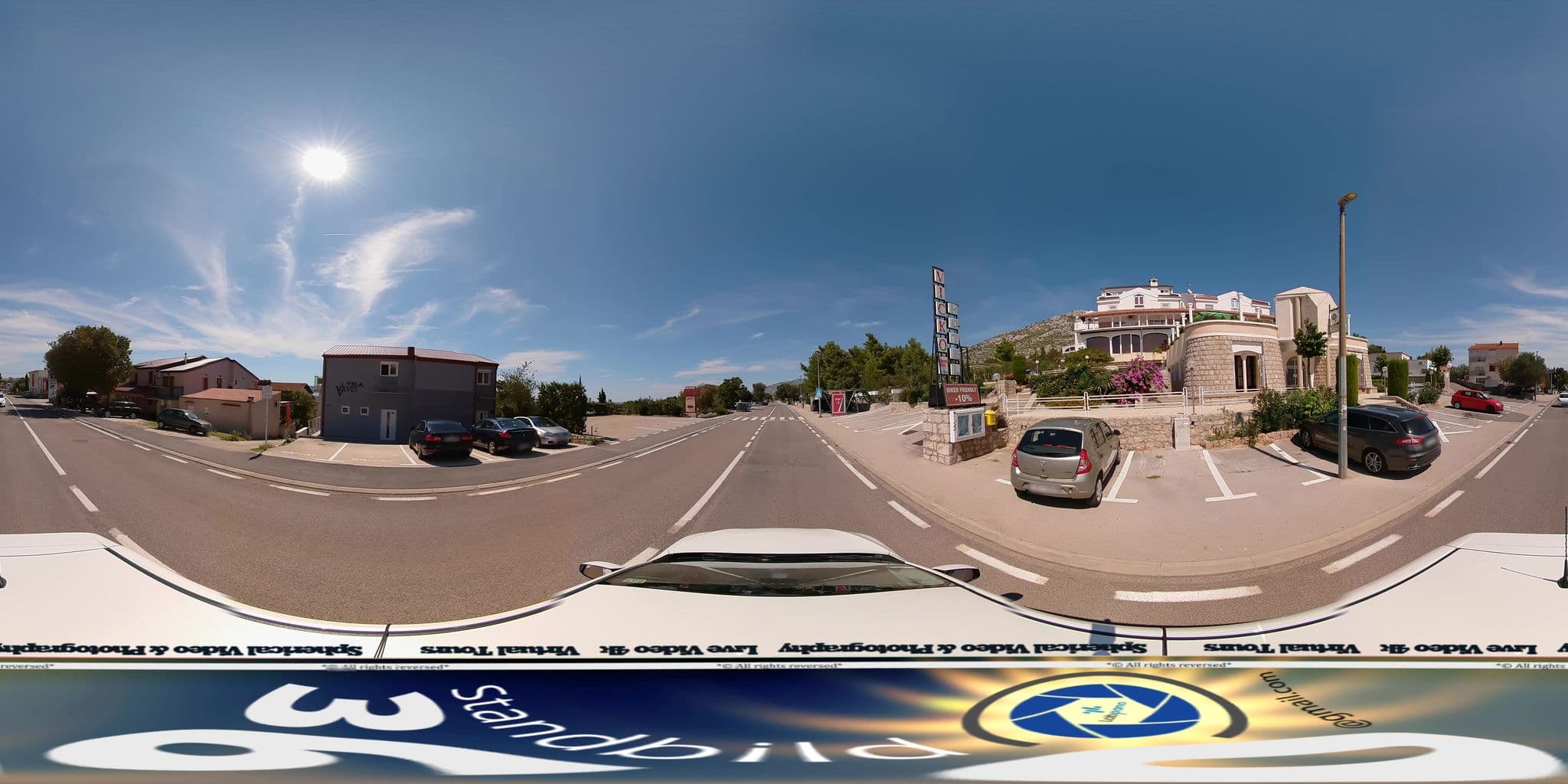 Street view near Vila Velvet, Posedarje — © standbild360 (CC BY-SA · Mapillary)