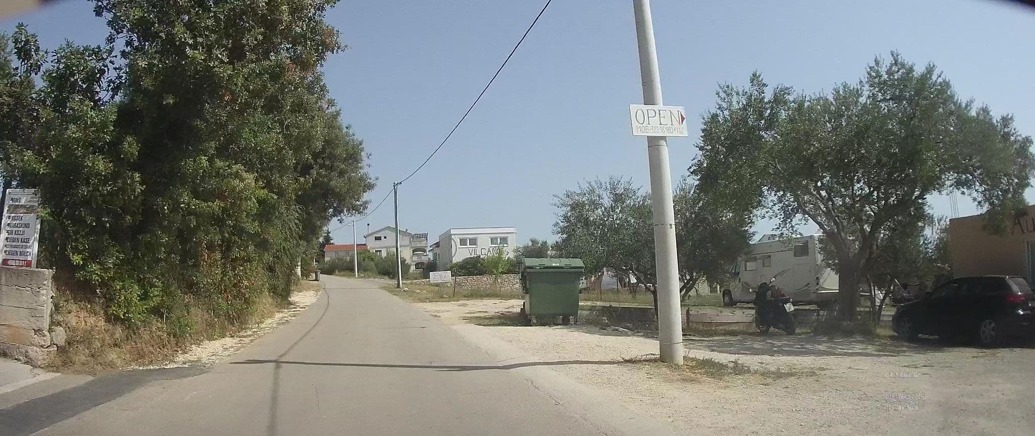 Street view near Zora, Pakoštane — © idelac (CC BY-SA · Mapillary)